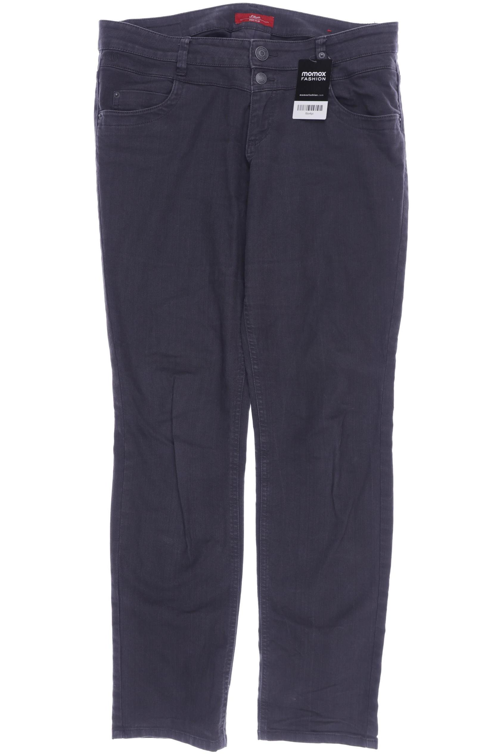 

s.Oliver Damen Jeans, grau