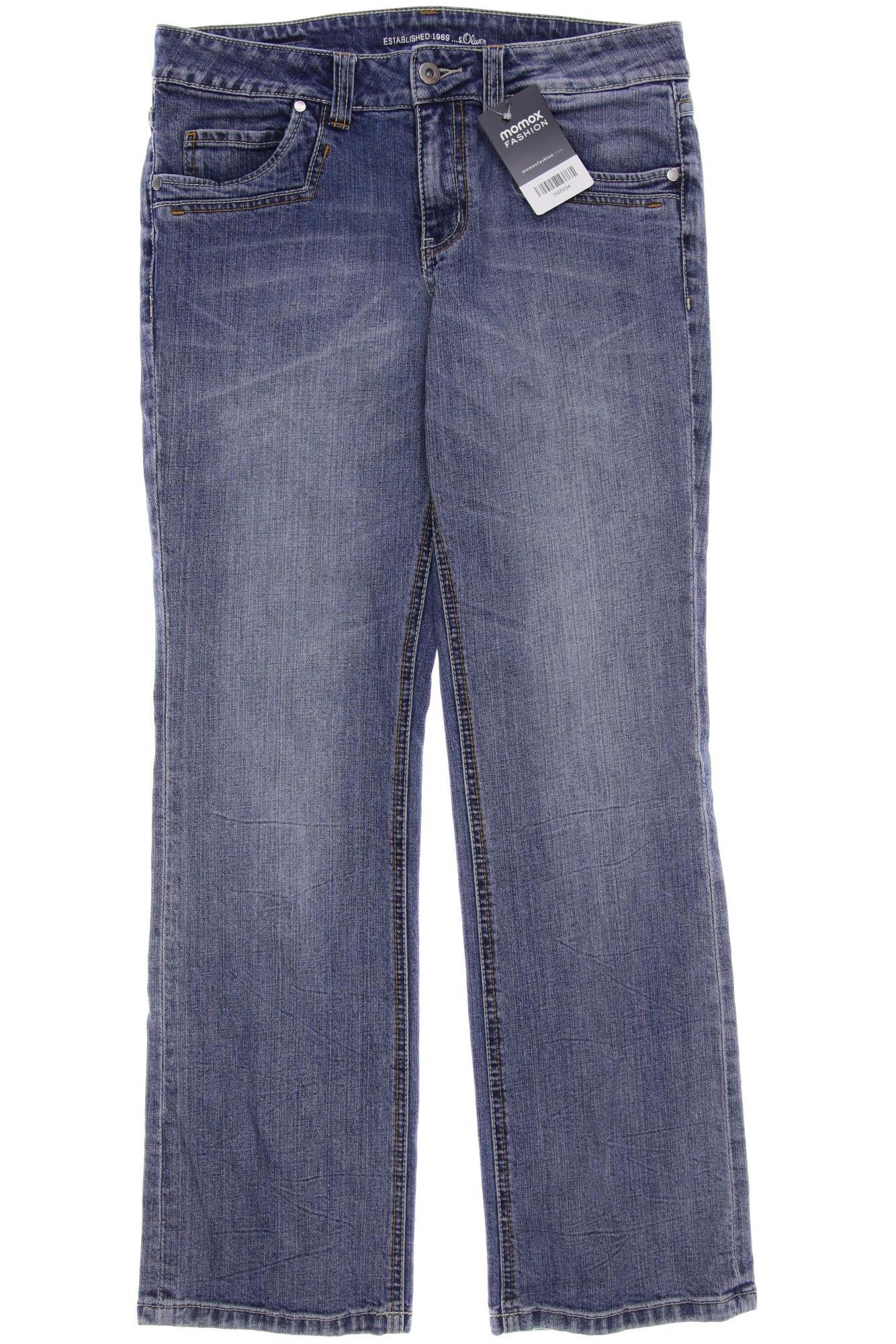 

s.Oliver Damen Jeans, blau