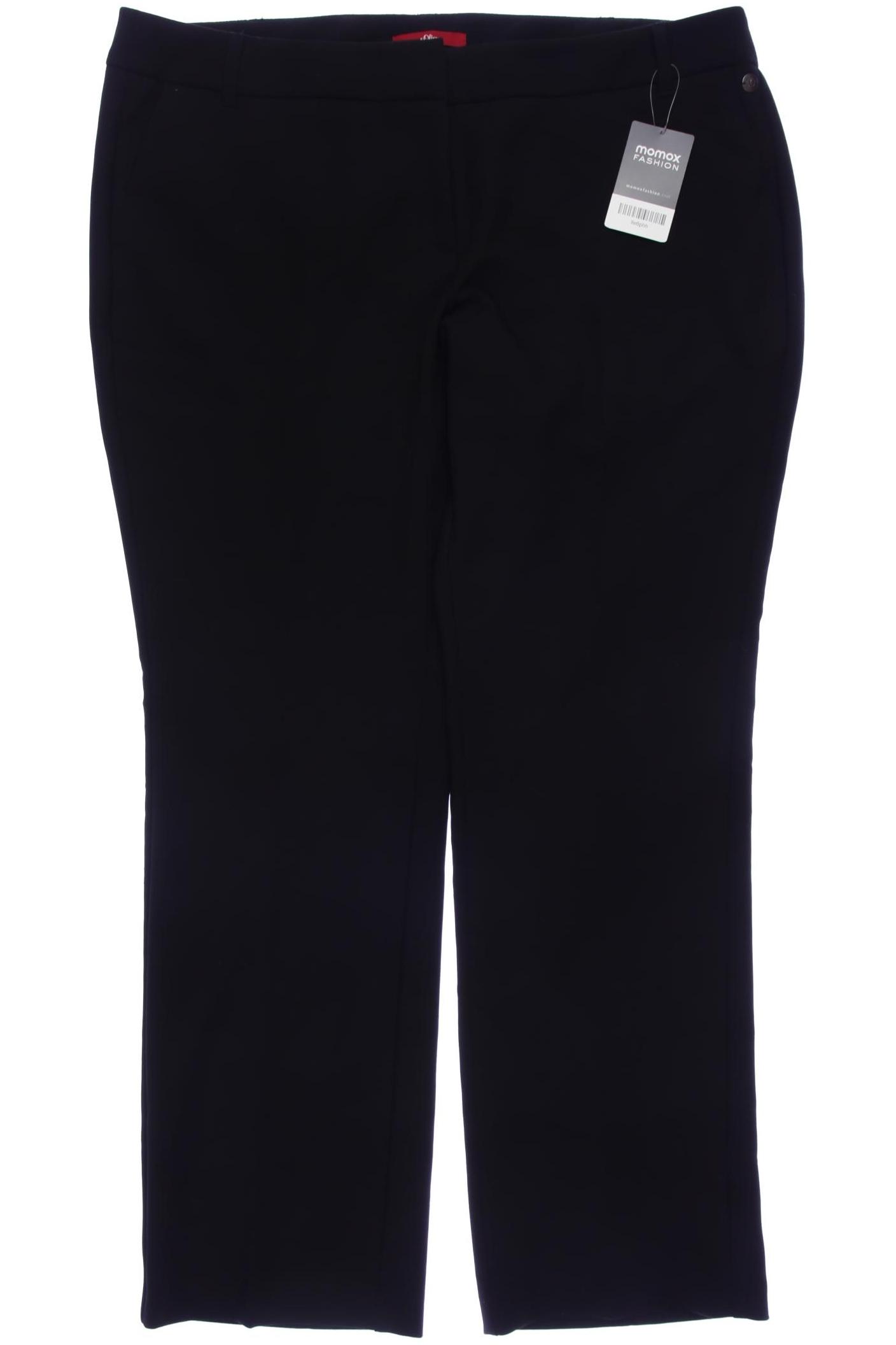 

s.Oliver Damen Stoffhose, schwarz, Gr. 38