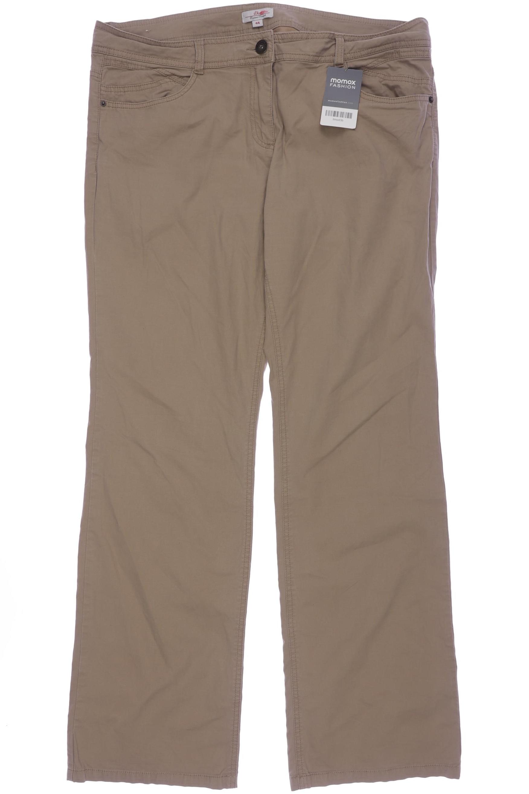 

s.Oliver Damen Stoffhose, braun, Gr. 44