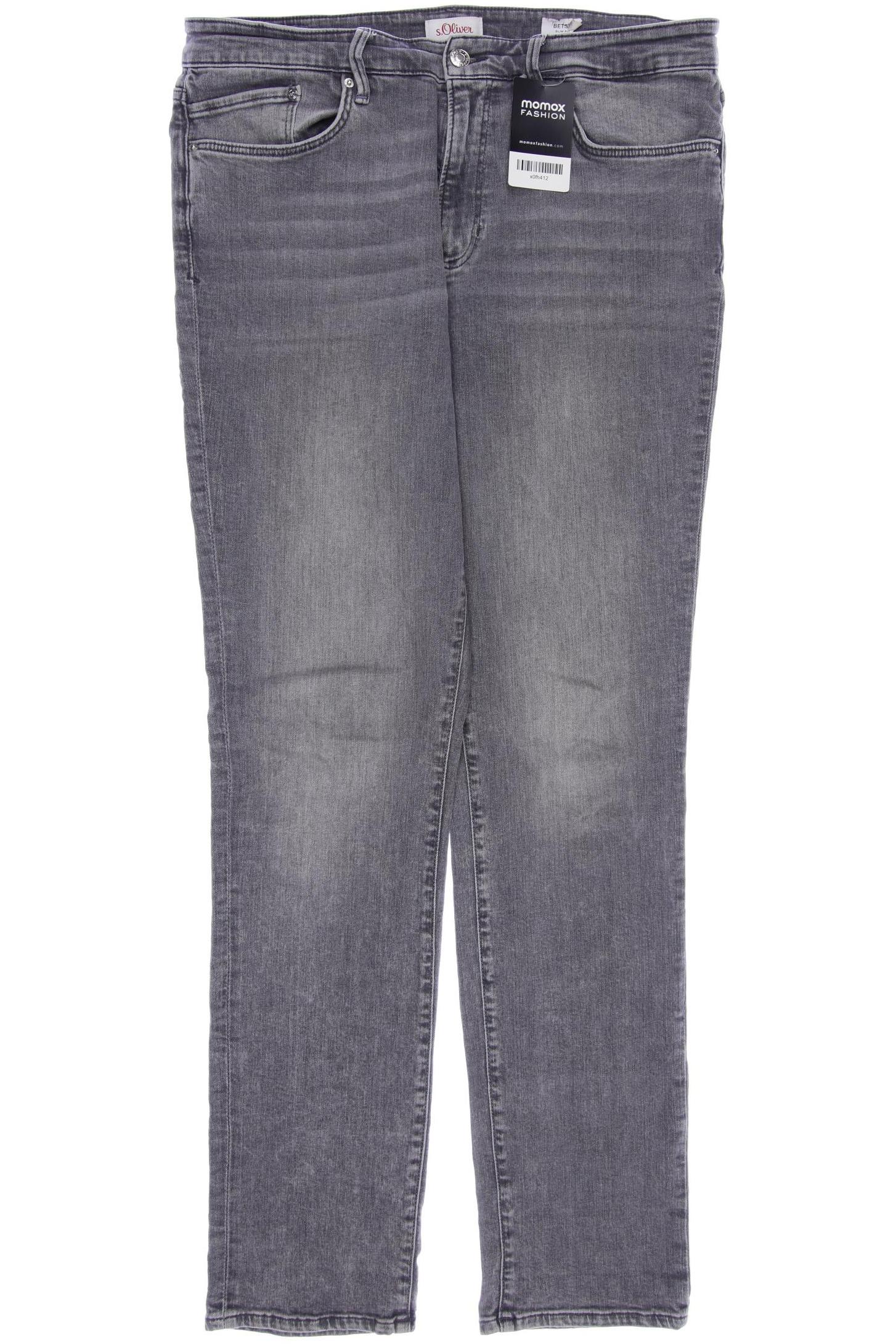 

s.Oliver Damen Jeans, grau