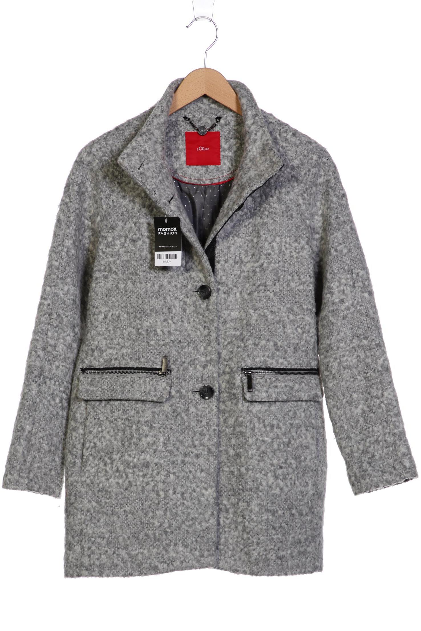 

s.Oliver Damen Mantel, grau