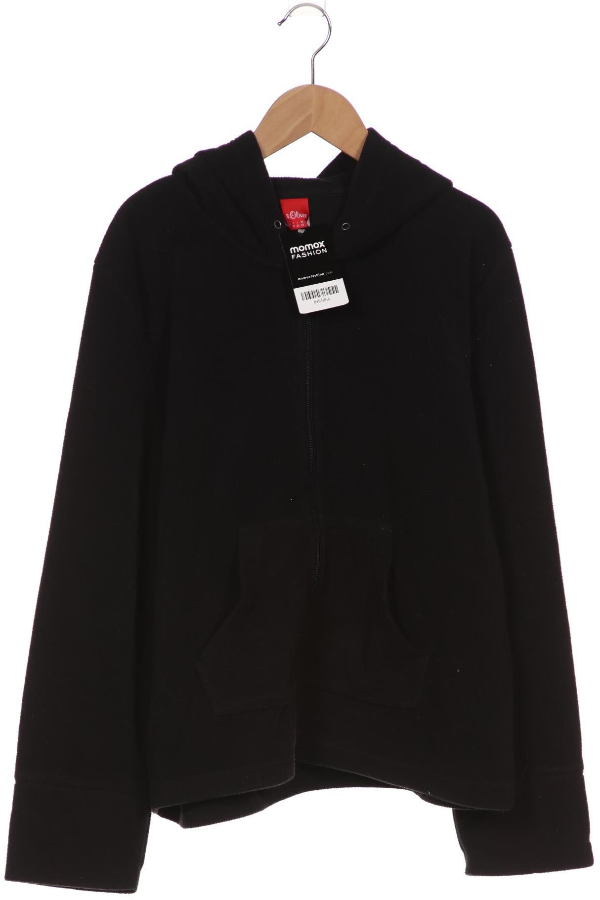 

s.Oliver Damen Kapuzenpullover, schwarz, Gr. 46