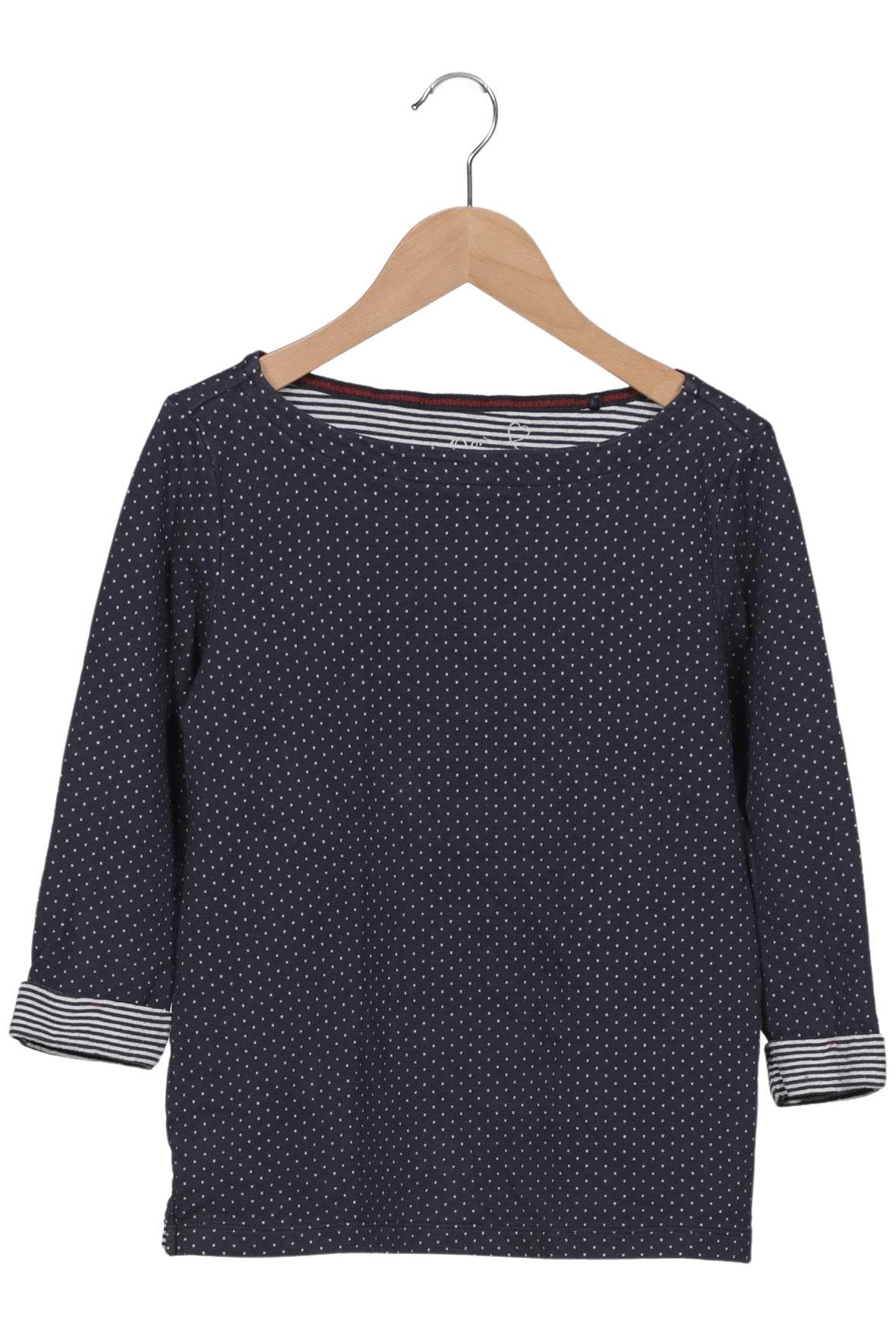 

s.Oliver Damen Langarmshirt, marineblau, Gr. 34