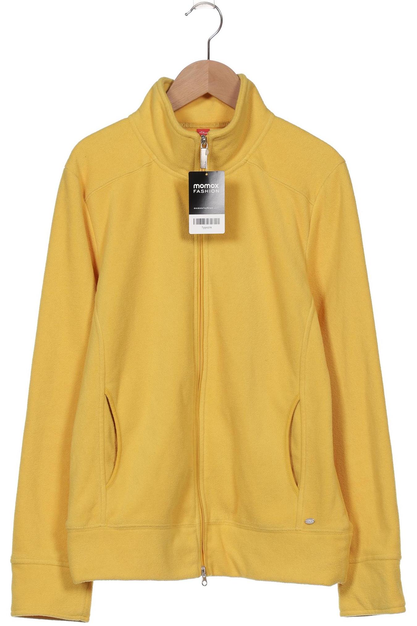 

s.Oliver Damen Sweatshirt, gelb, Gr. 40
