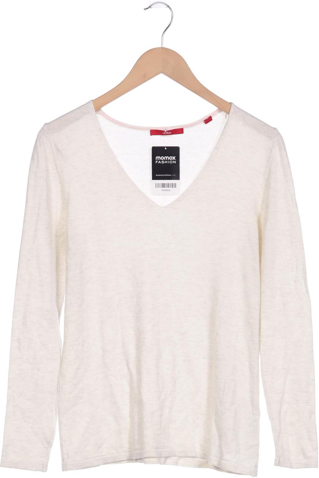 

s.Oliver Damen Pullover, cremeweiß, Gr. 38