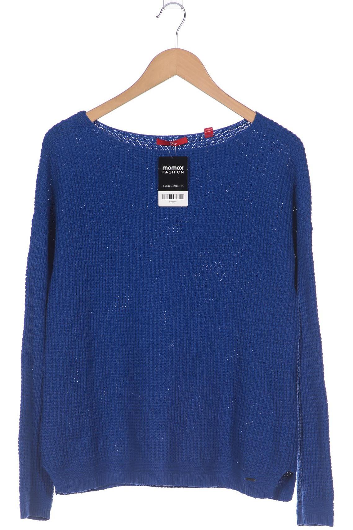 

s.Oliver Damen Pullover, blau, Gr. 40