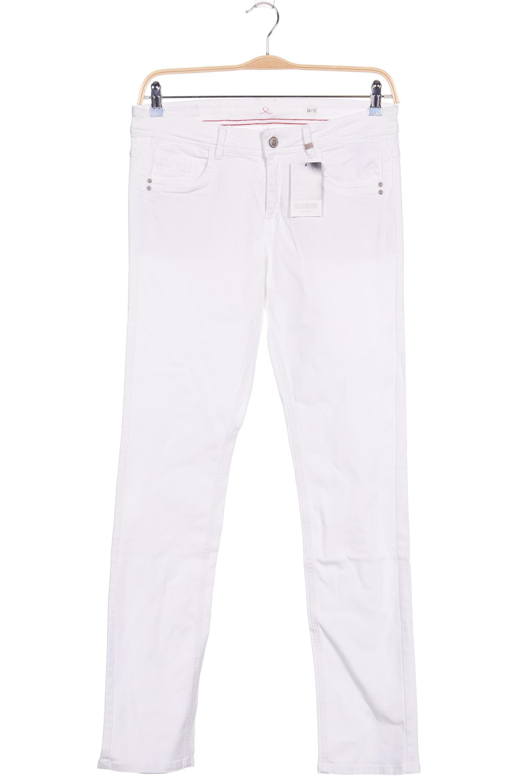 

s.Oliver Damen Jeans, weiß