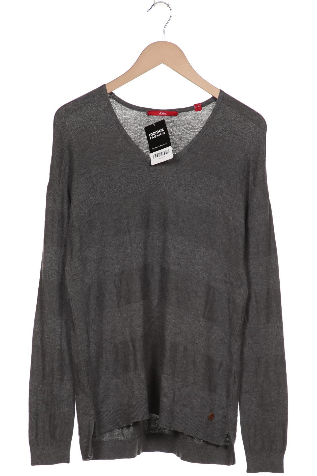 

s.Oliver Damen Pullover, grau, Gr. 40