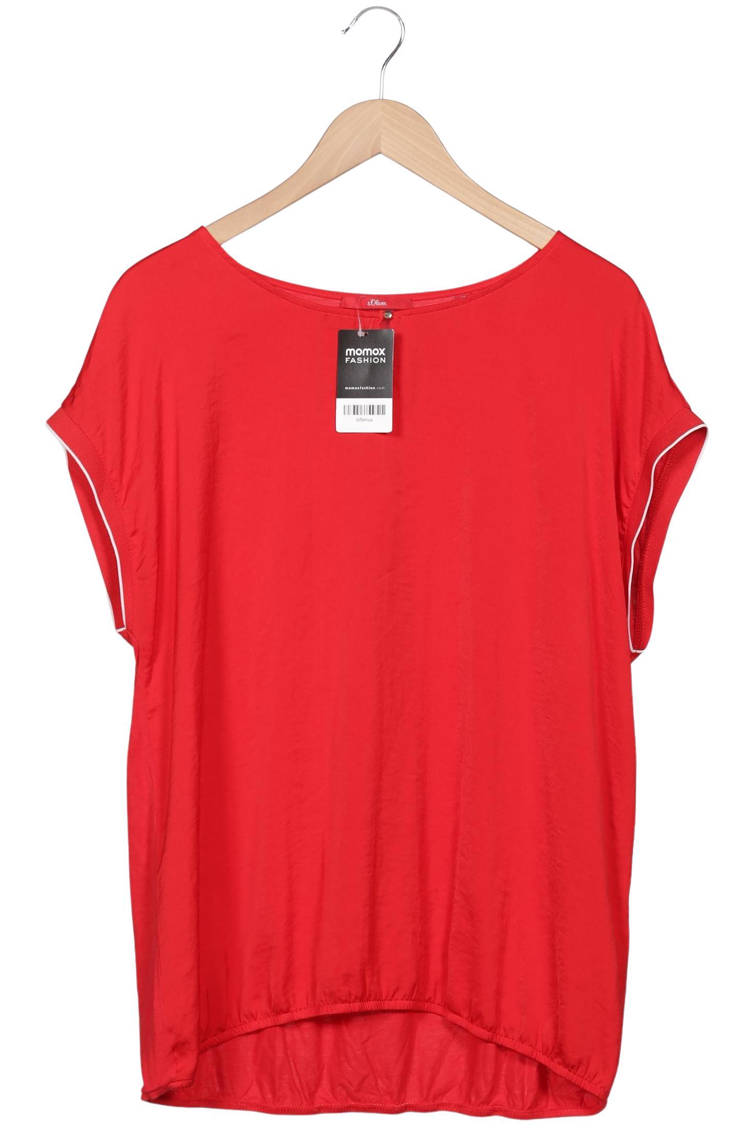 

s.Oliver Damen T-Shirt, rot, Gr. 46