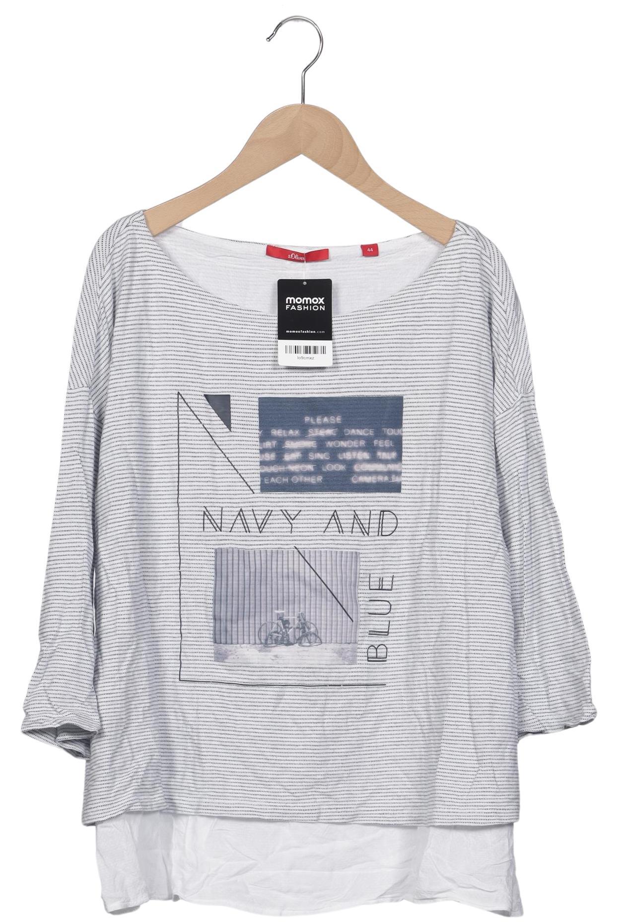 

s.Oliver Damen Langarmshirt, mehrfarbig, Gr. 44