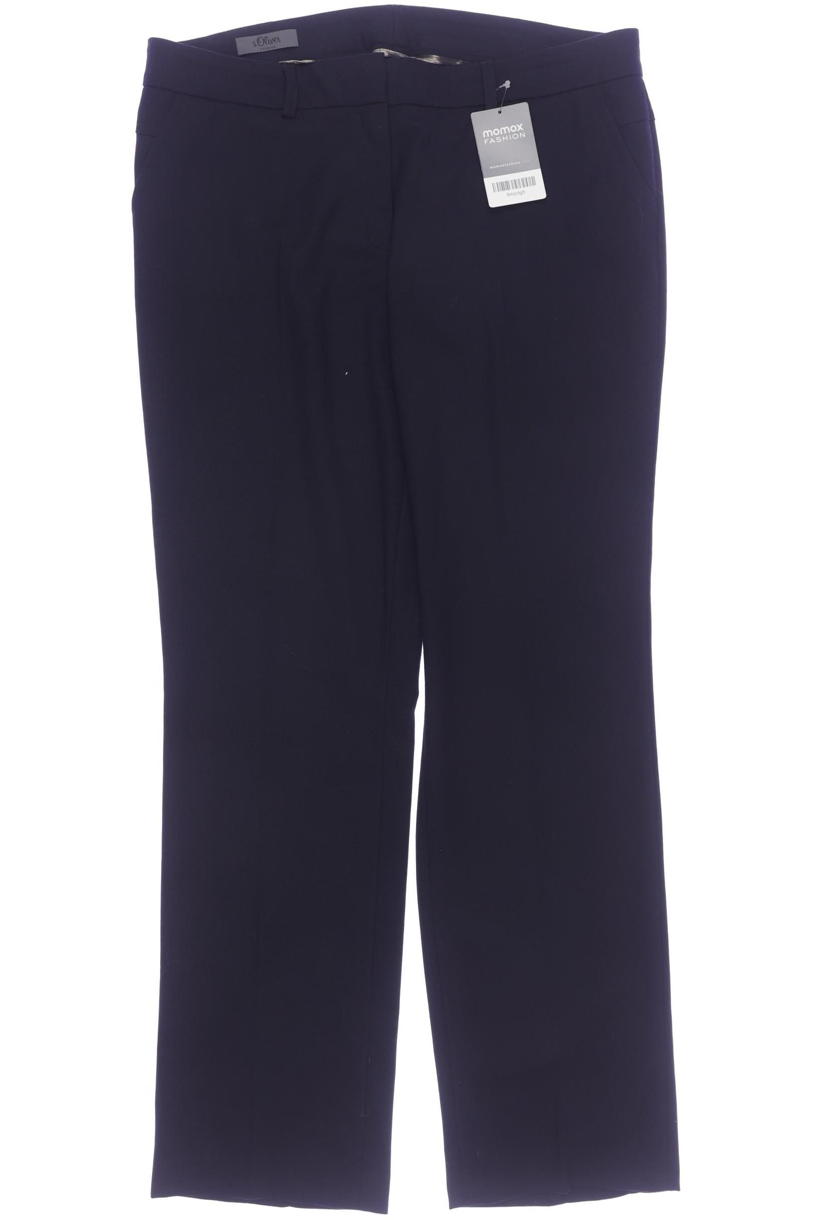 

s.Oliver Damen Stoffhose, marineblau, Gr. 40