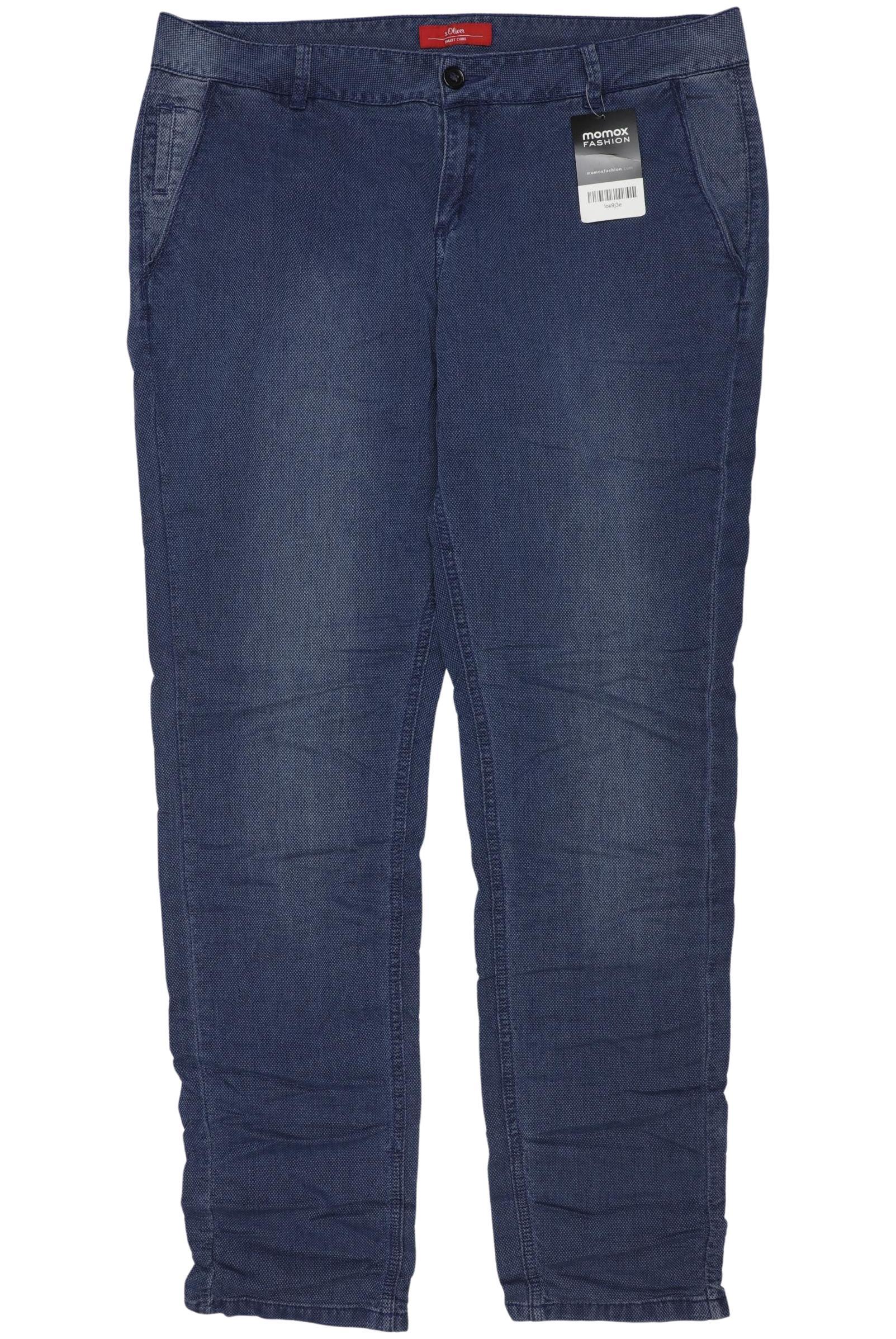 

s.Oliver Damen Stoffhose, marineblau, Gr. 35