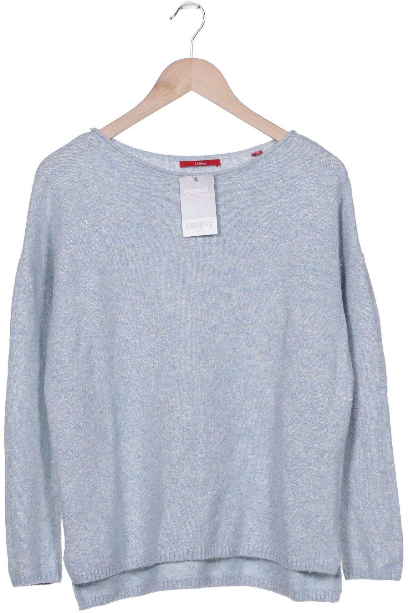 

s.Oliver Damen Pullover, hellblau