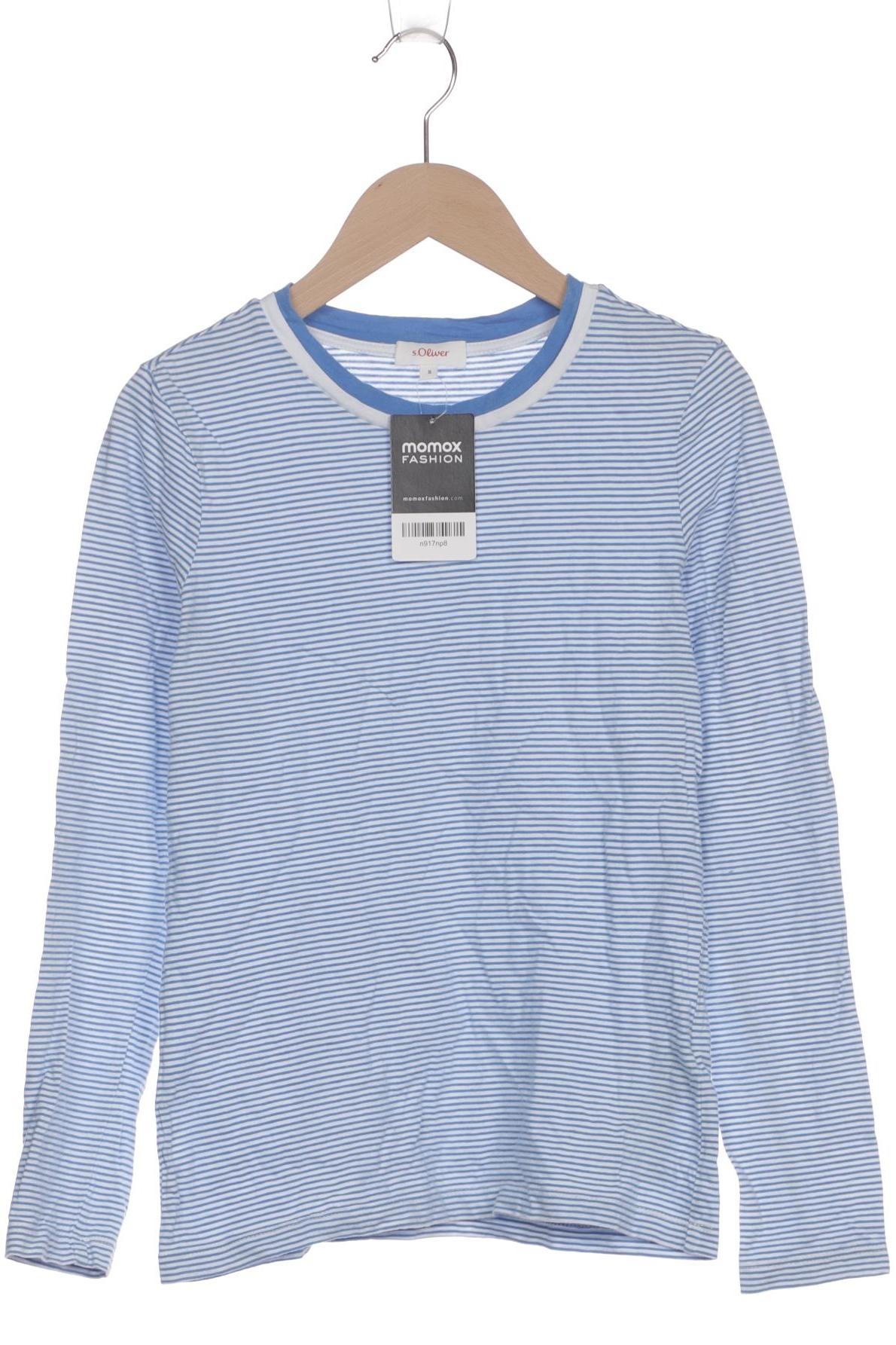 

s.Oliver Damen Langarmshirt, blau, Gr. 36