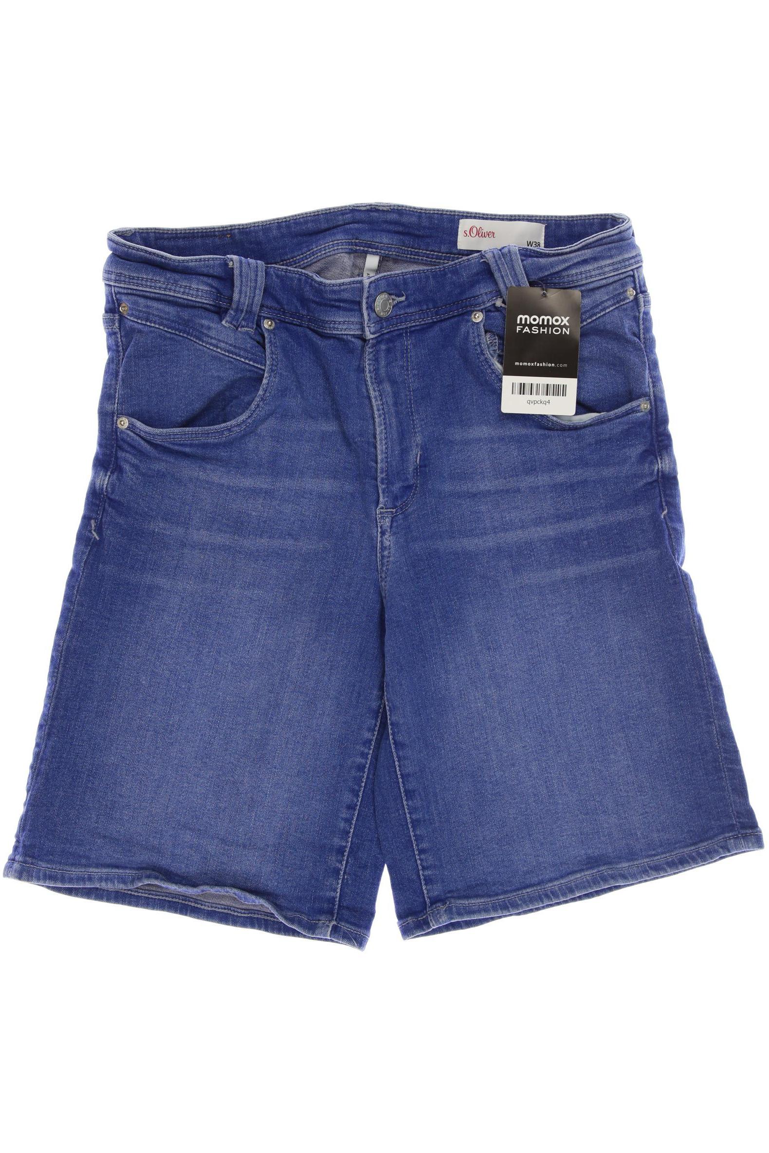 

s.Oliver Damen Shorts, blau, Gr. 38