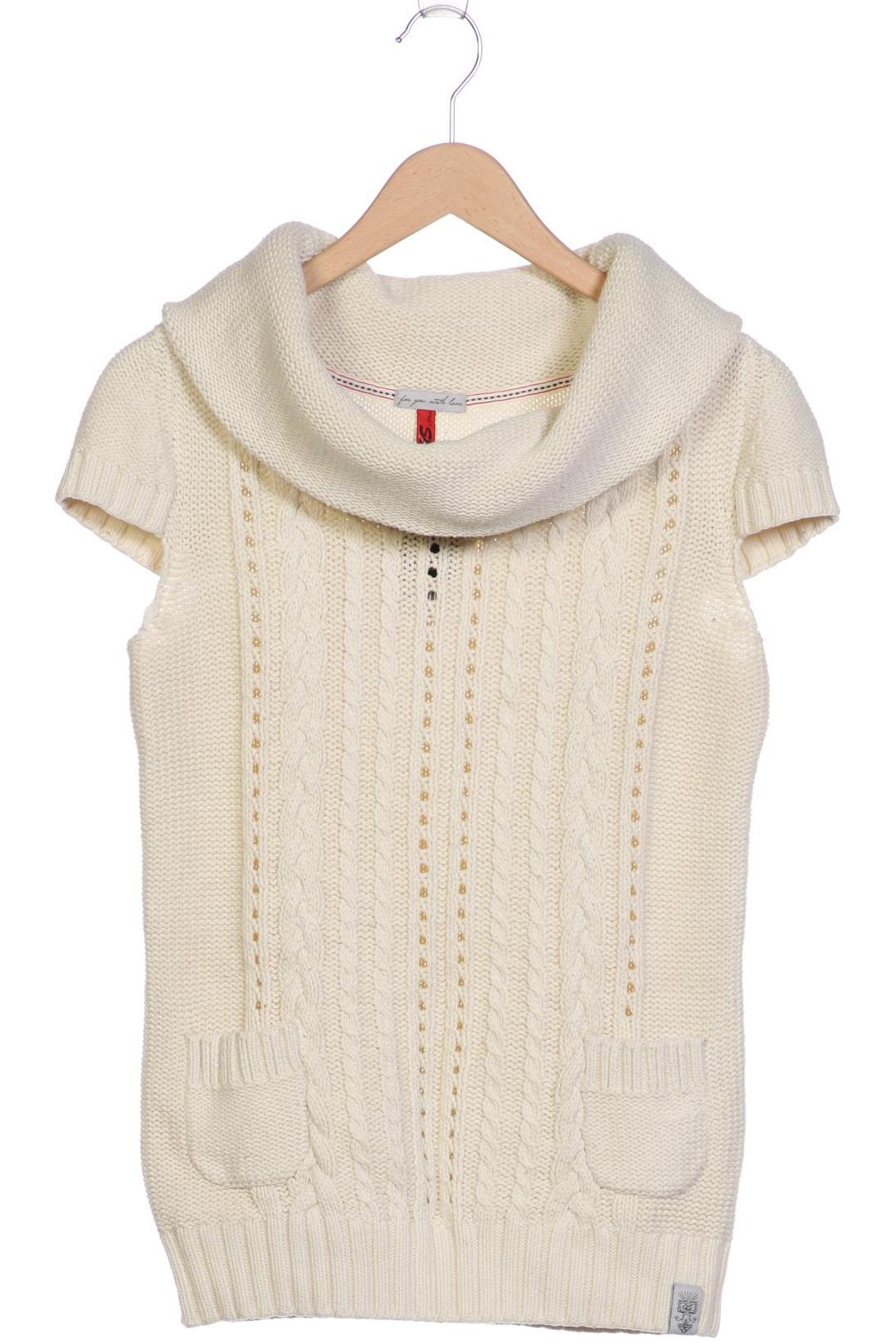 

s.Oliver Damen Pullover, cremeweiß, Gr. 36