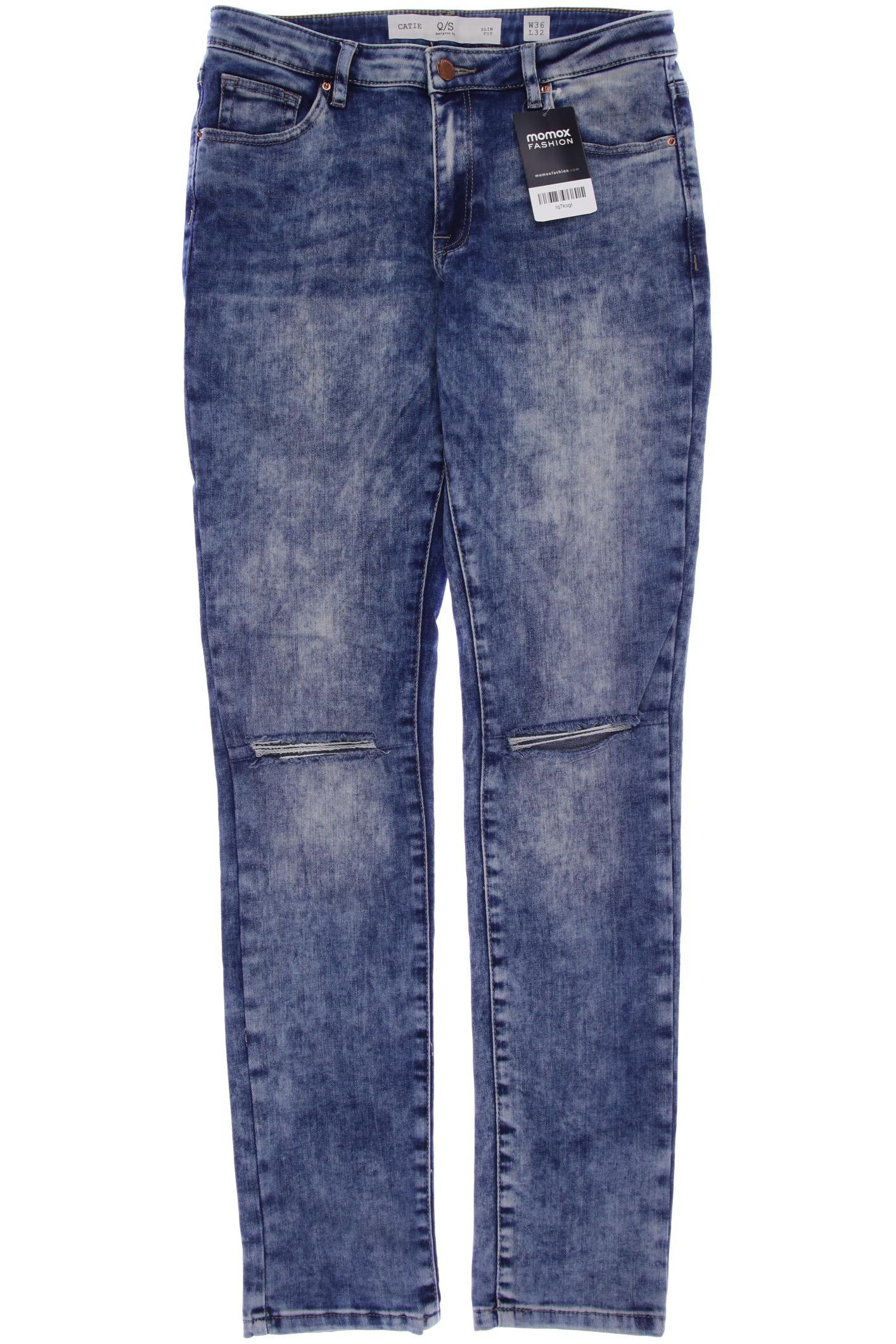 

s.Oliver Damen Jeans, blau