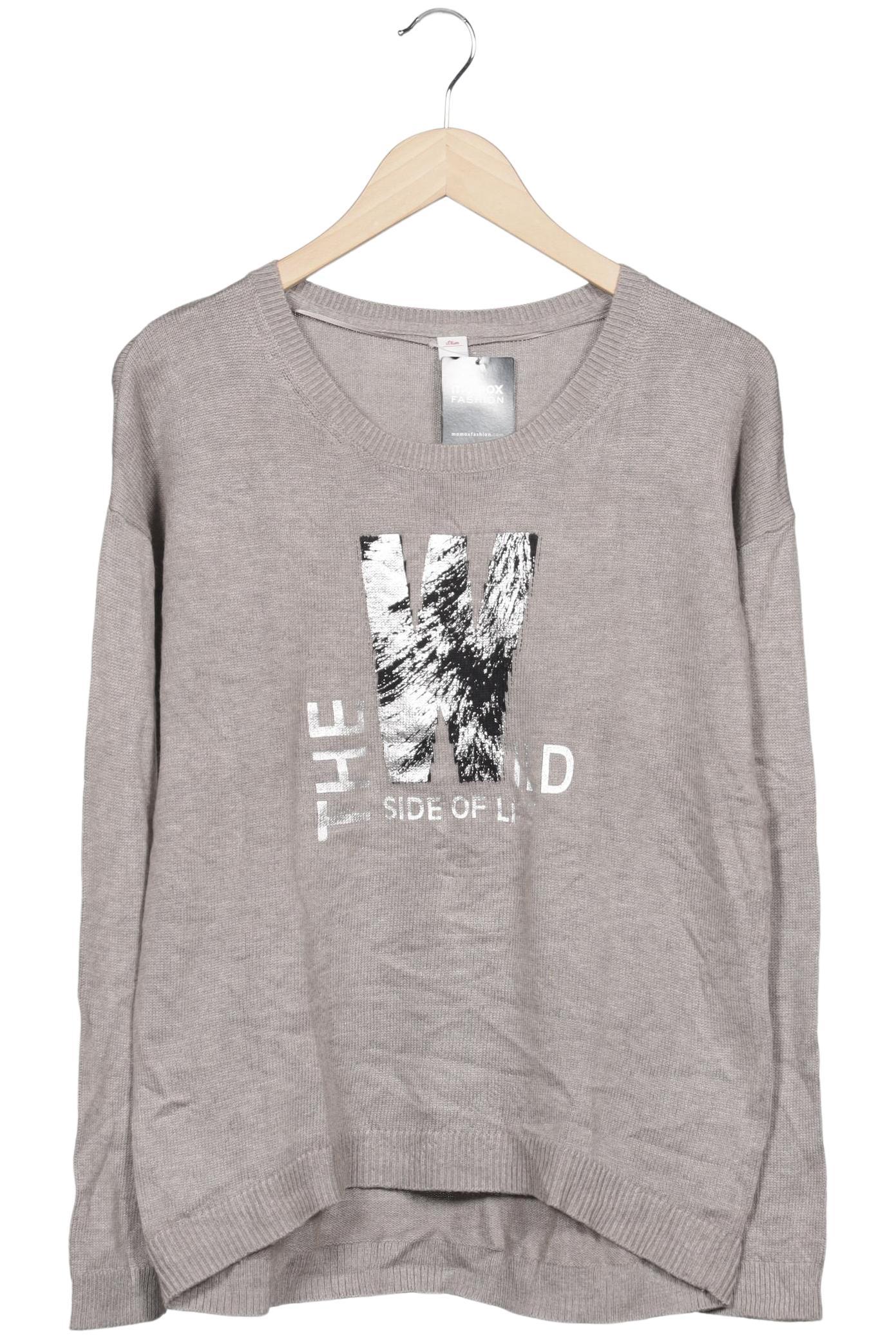 

s.Oliver Damen Pullover, grau, Gr. 38