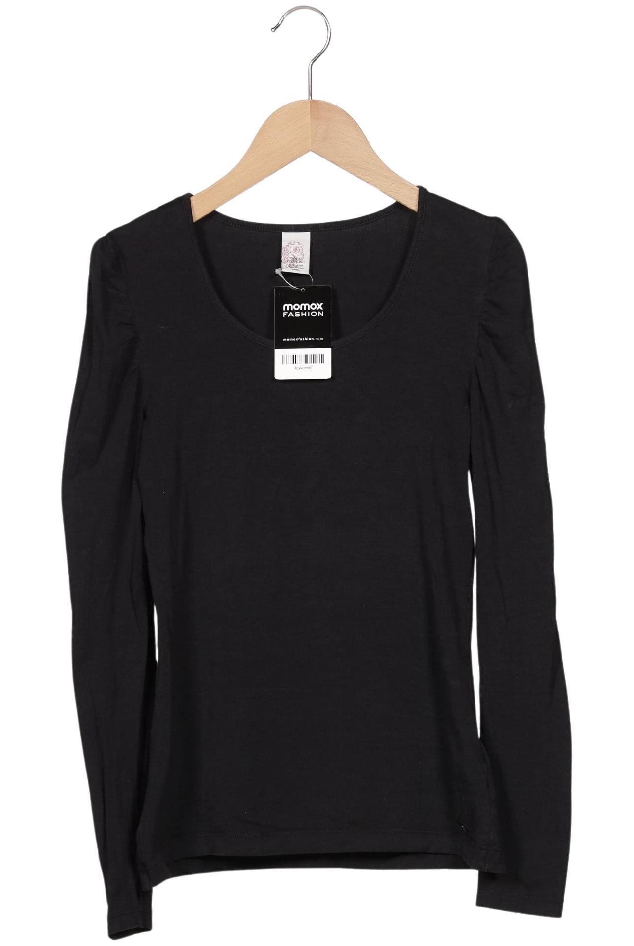 

s.Oliver Damen Langarmshirt, schwarz, Gr. 34