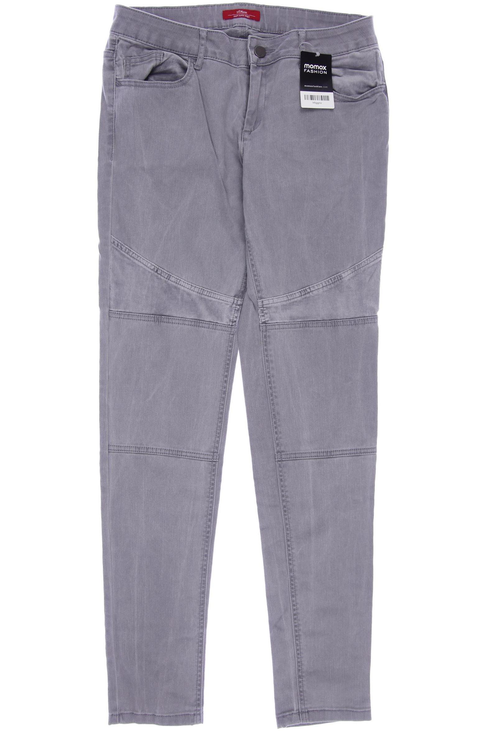 

s.Oliver Damen Jeans, grau