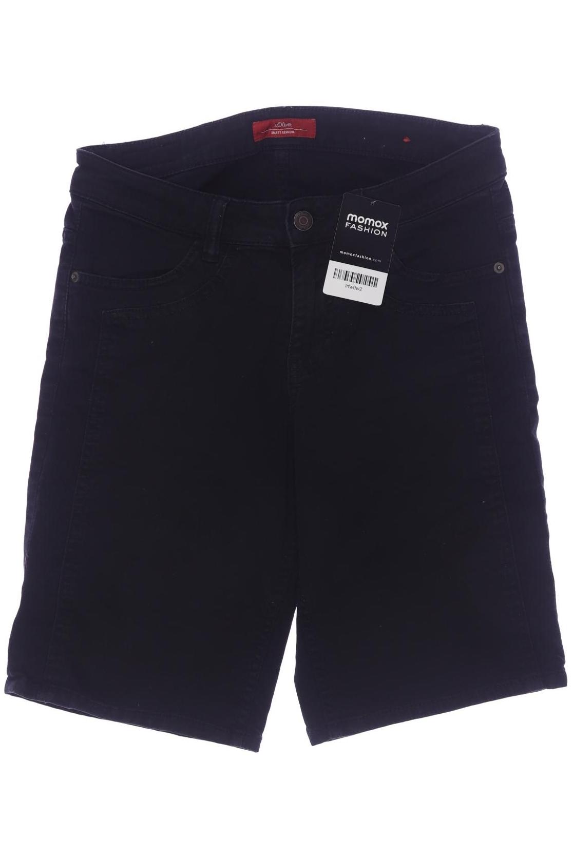Thumbnail - s.Oliver Damen Shorts, schwarz, Gr. 30