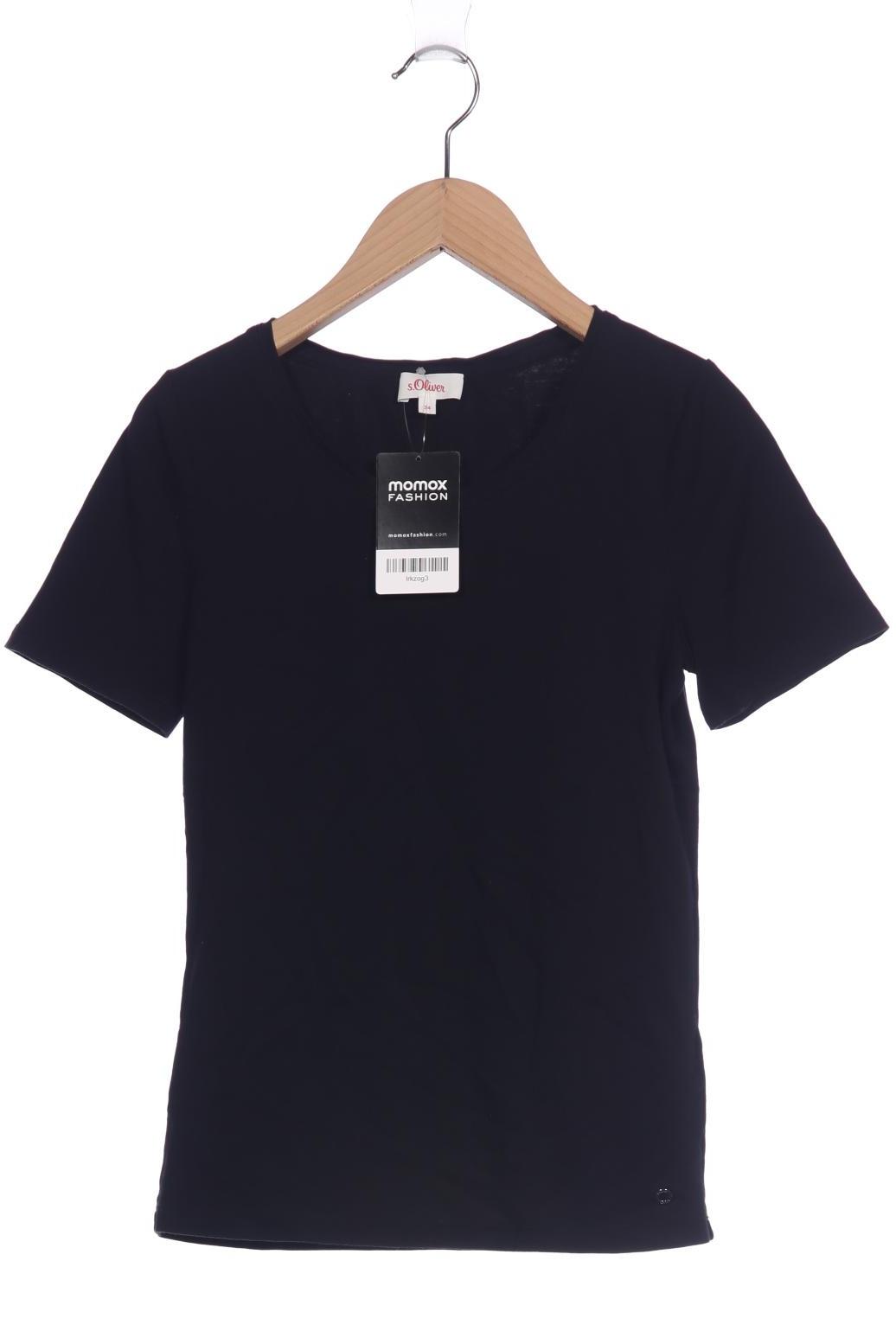 

s.Oliver Damen T-Shirt, schwarz, Gr. 34
