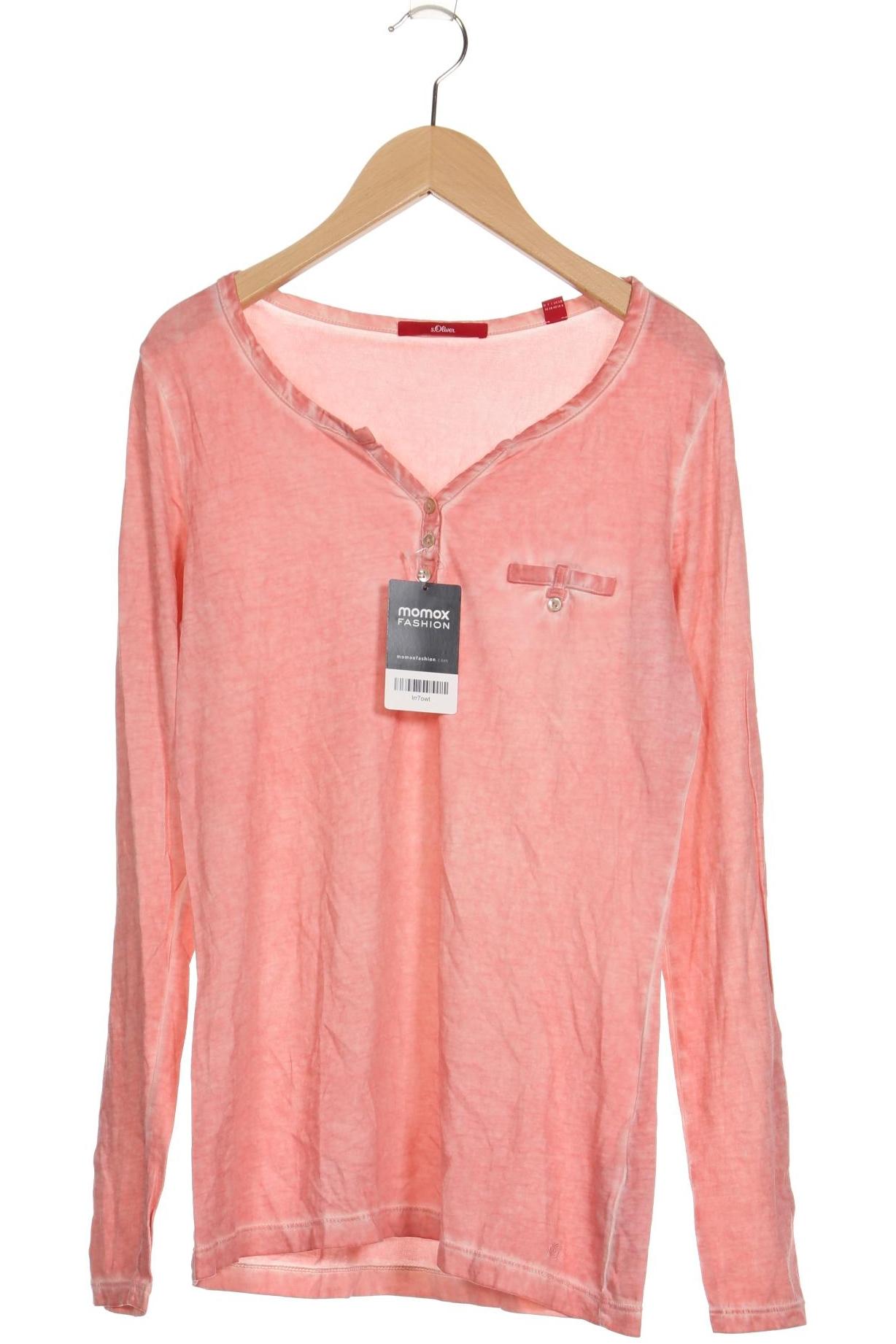 

s.Oliver Damen Langarmshirt, pink, Gr. 36