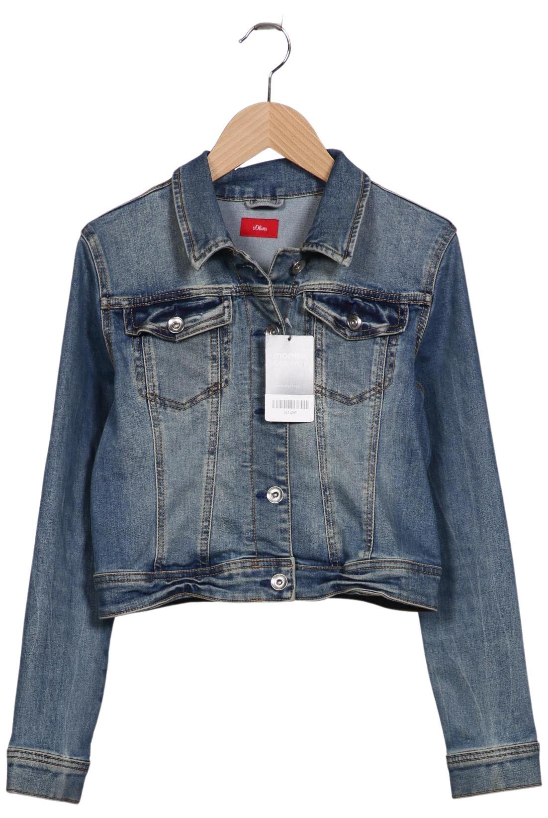 

s.Oliver Damen Jacke, blau, Gr. 38