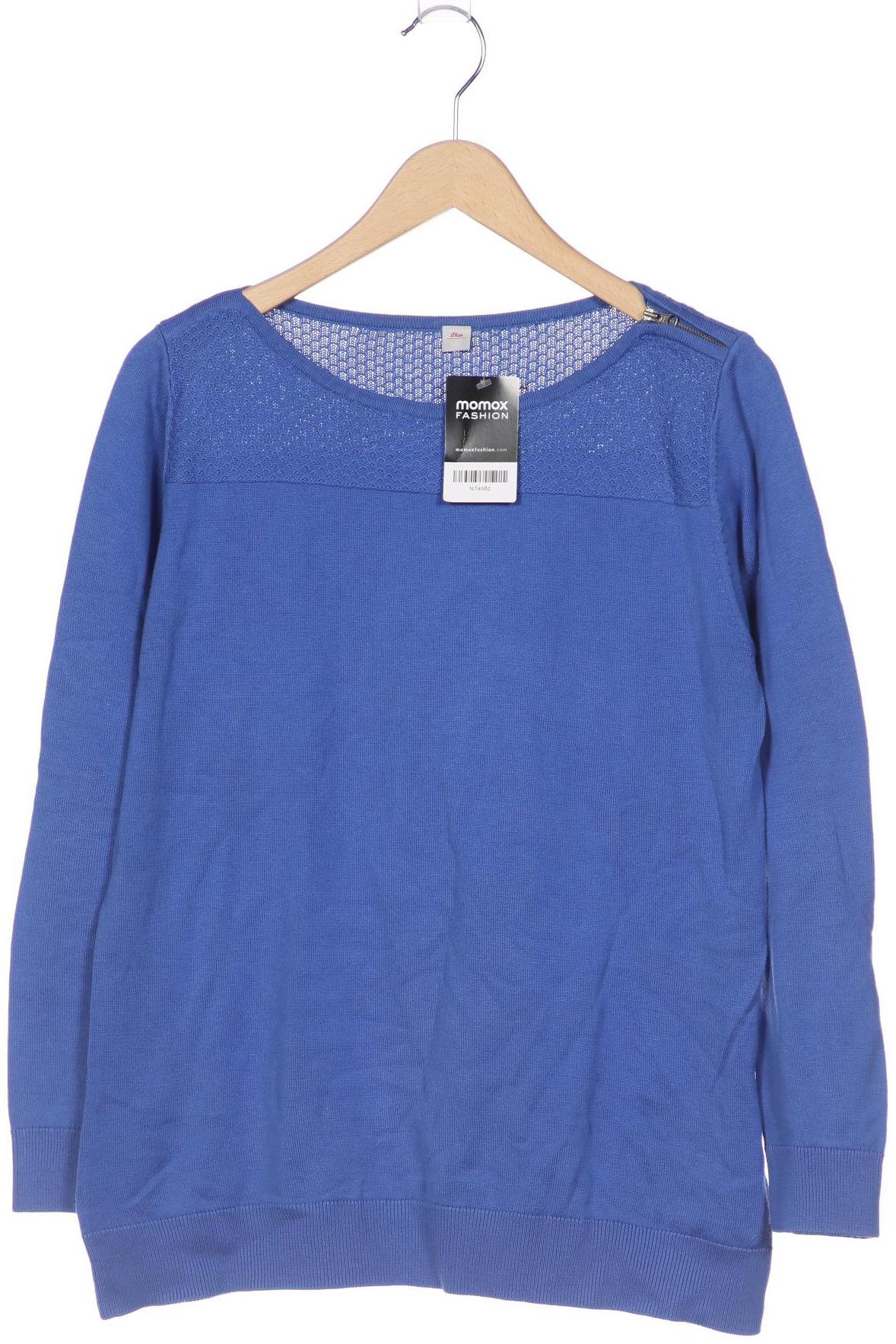 

s.Oliver Damen Pullover, blau
