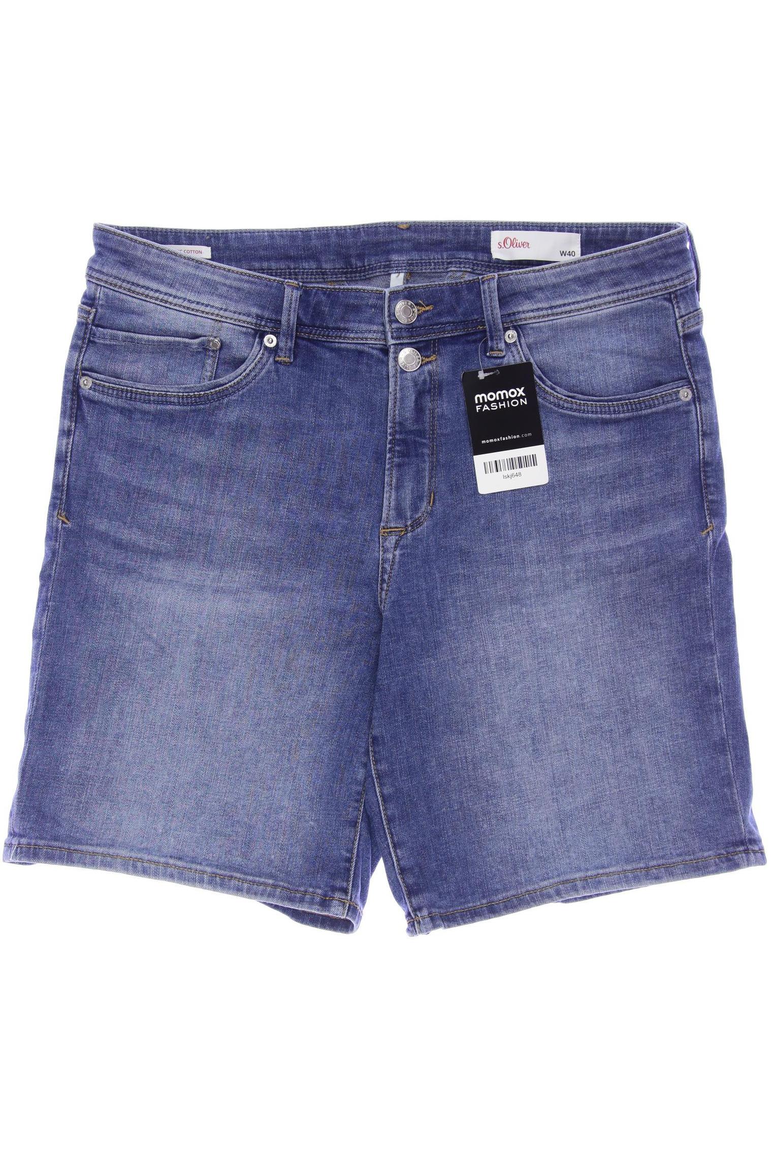

s.Oliver Damen Shorts, blau