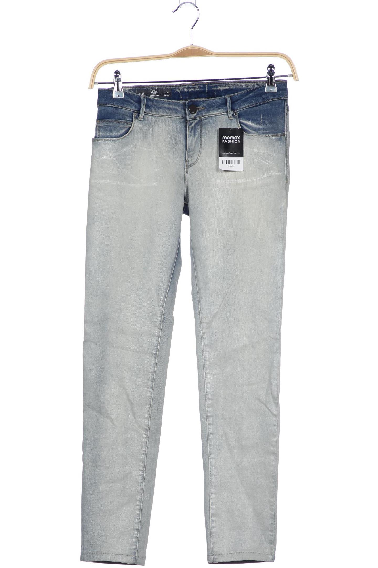 

s.Oliver Damen Jeans, grau, Gr. 28