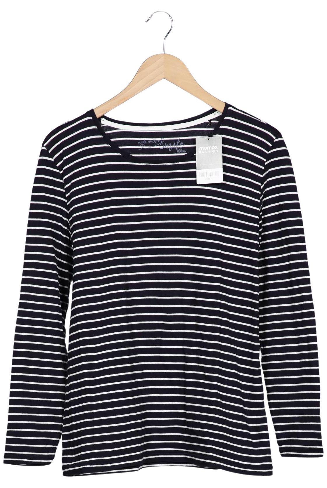 

s.Oliver Damen Langarmshirt, mehrfarbig, Gr. 40