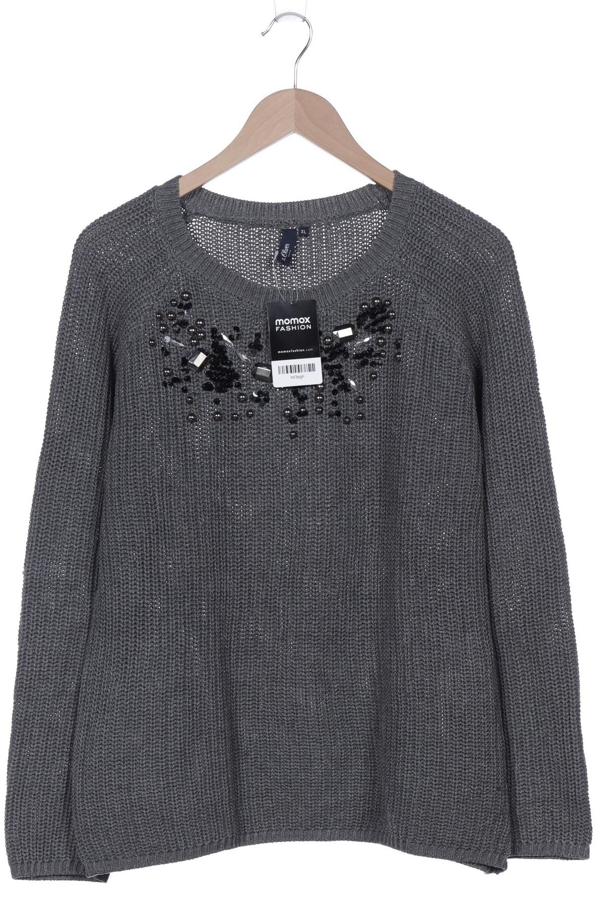 

s.Oliver Damen Pullover, grau, Gr. 44