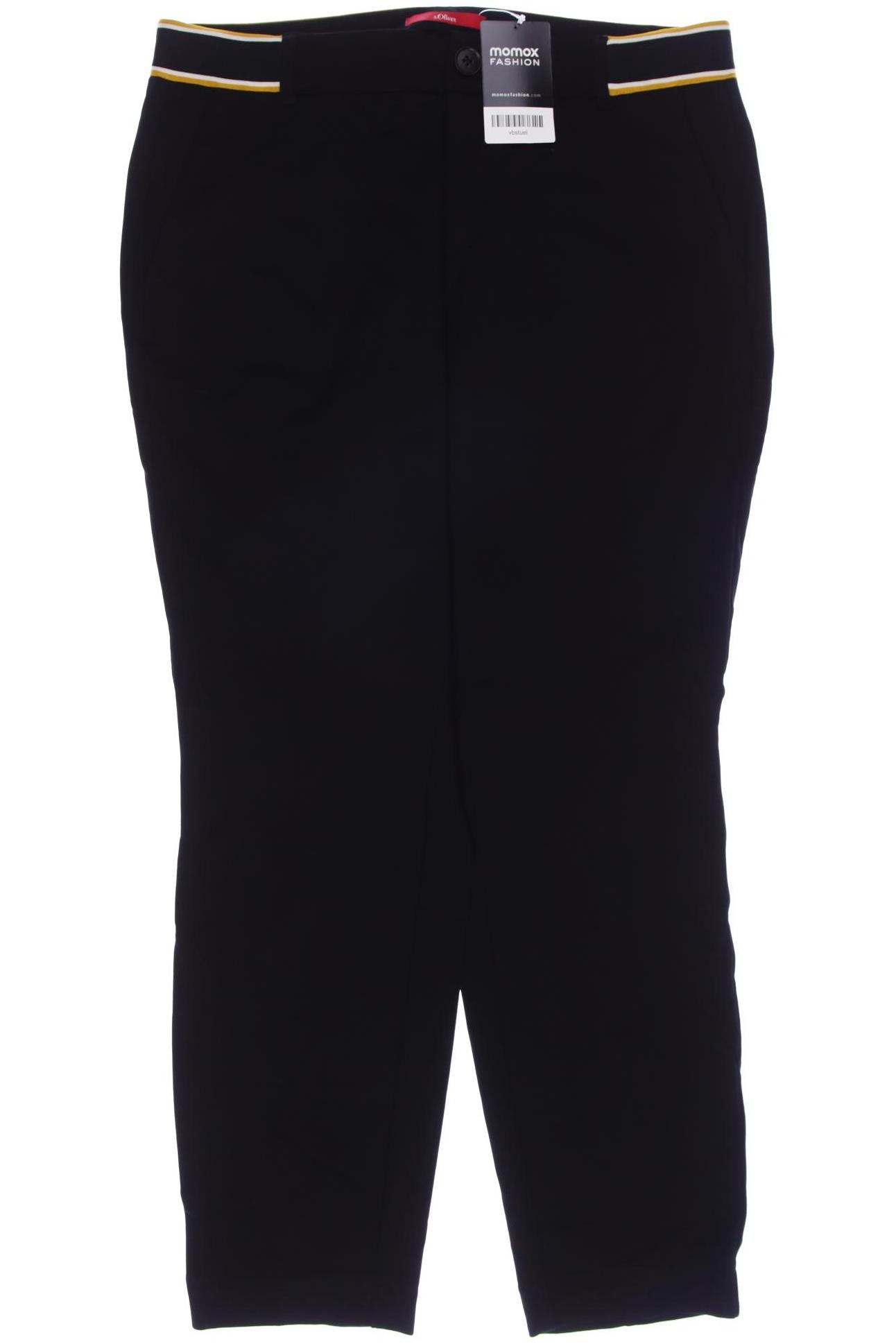 

s.Oliver Damen Stoffhose, schwarz, Gr. 40