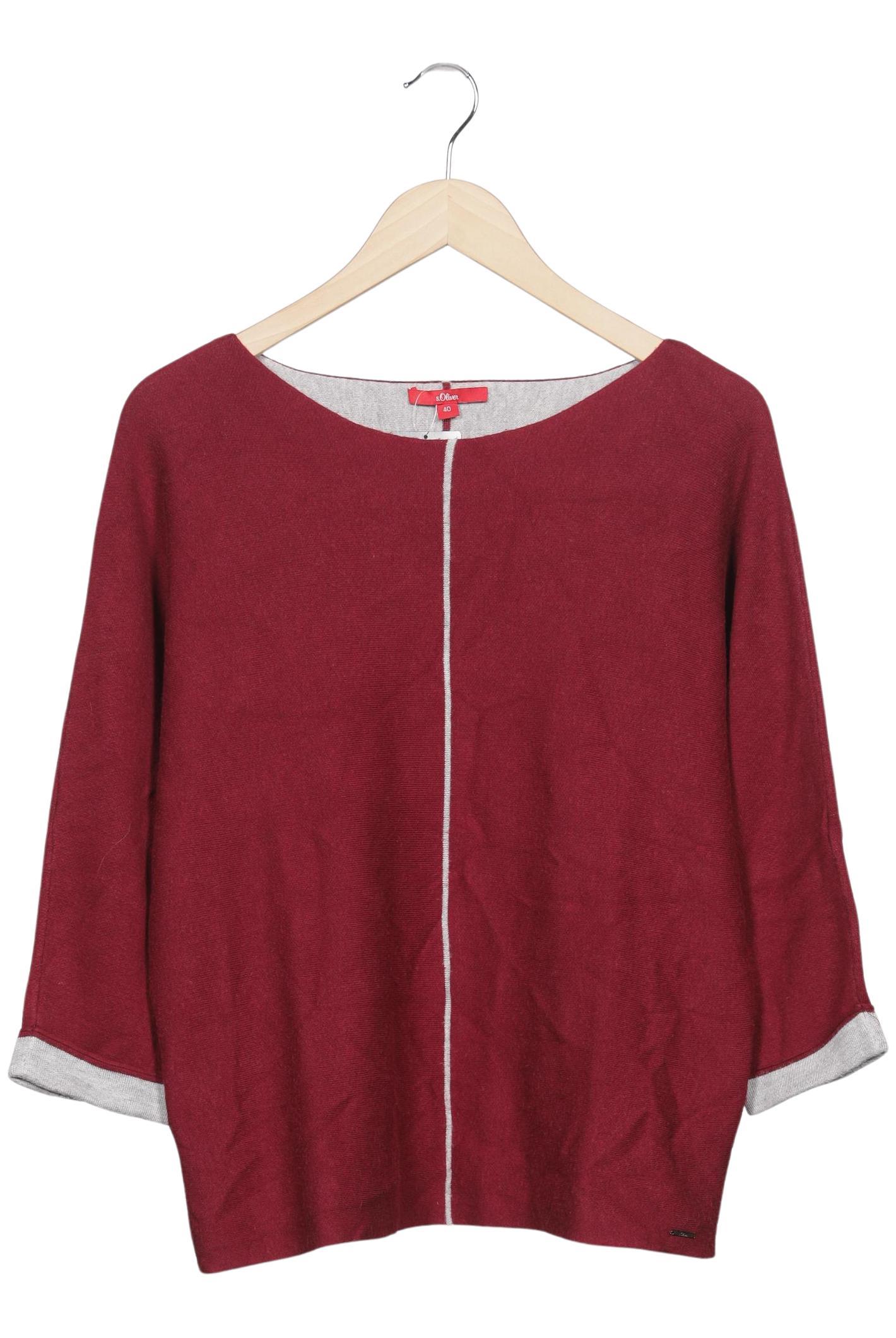 

s.Oliver Damen Pullover, rot, Gr. 40