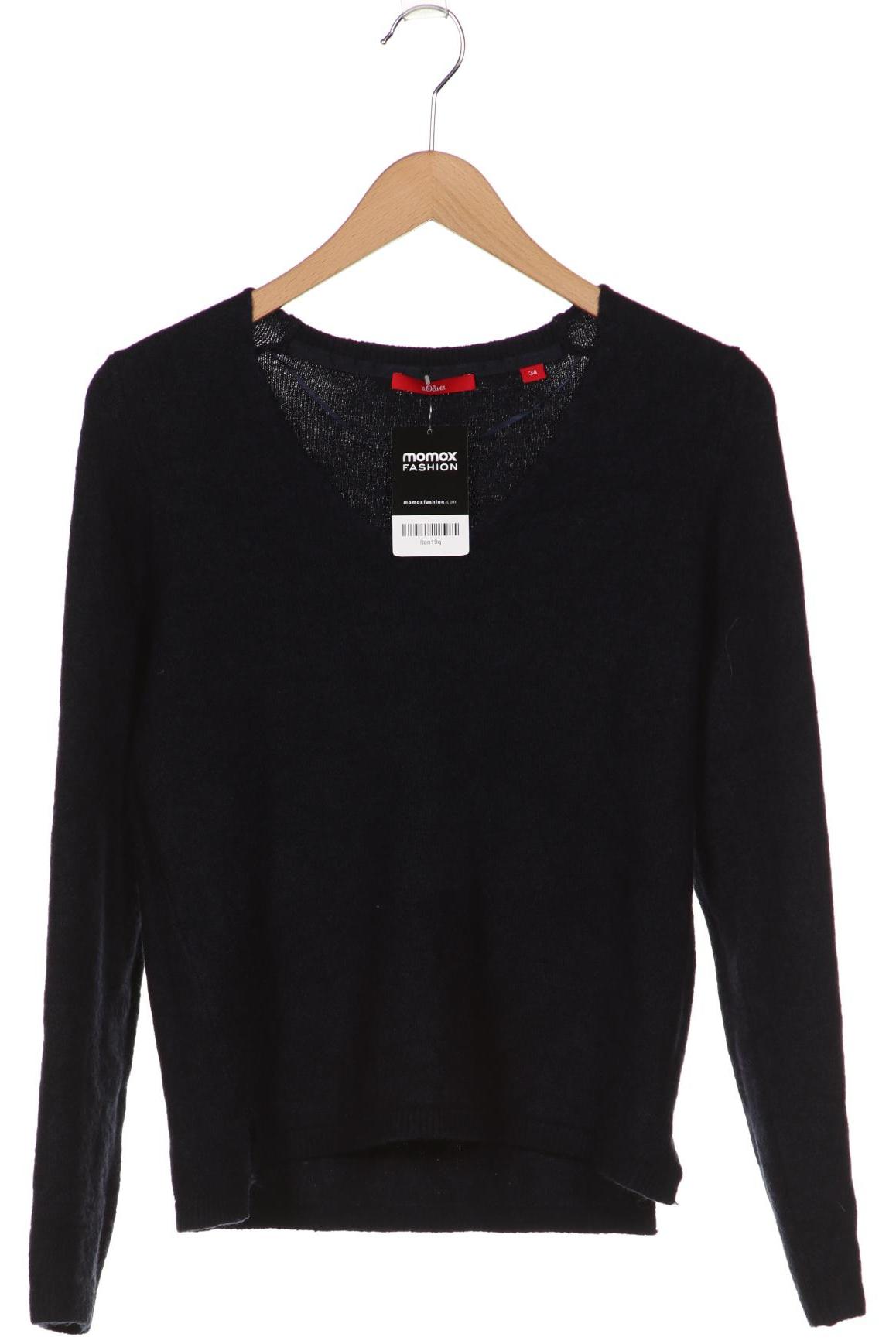 

s.Oliver Damen Pullover, marineblau