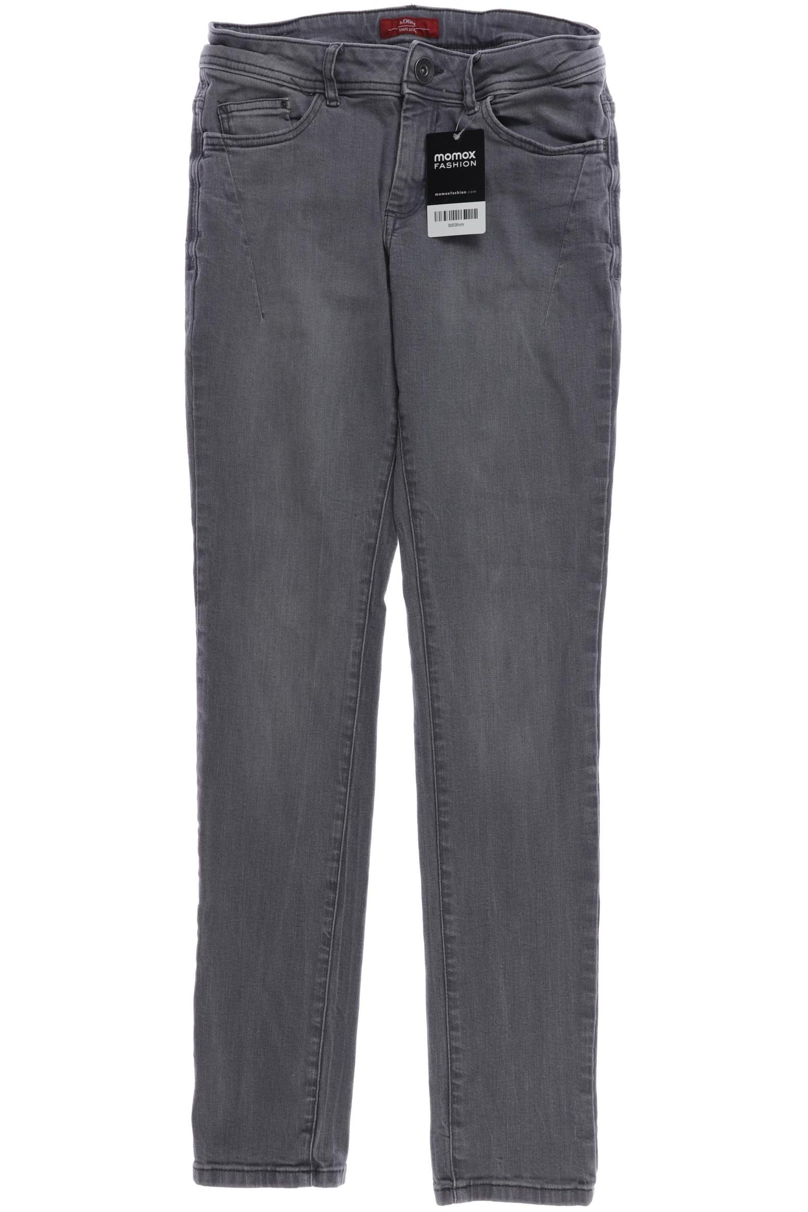 

s.Oliver Damen Jeans, grau, Gr. 28