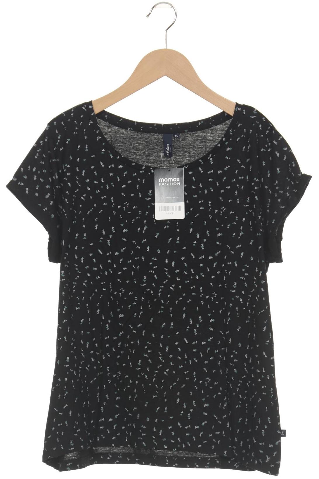 

s.Oliver Damen T-Shirt, schwarz, Gr. 44