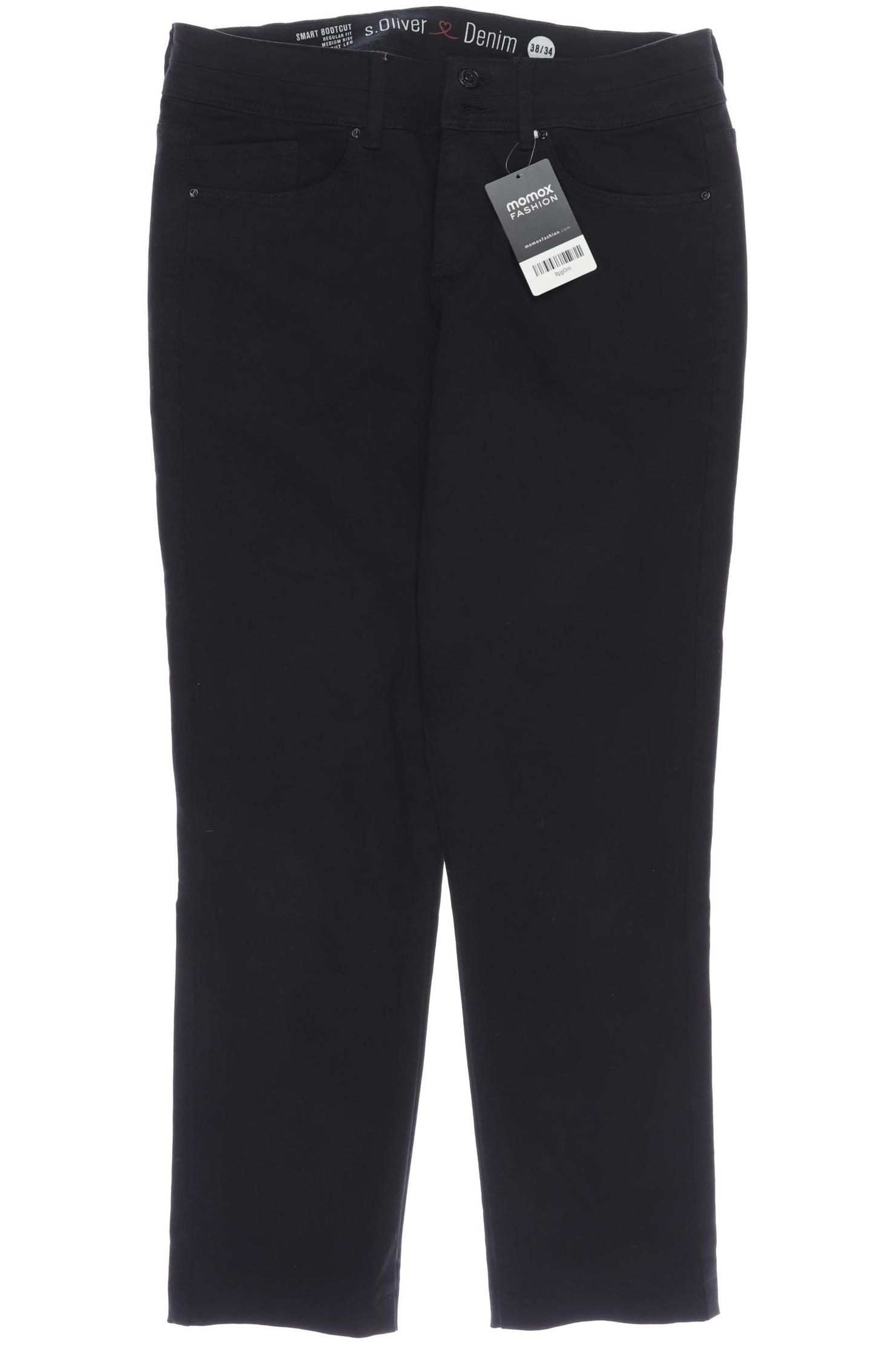 

s.Oliver Damen Jeans, schwarz, Gr. 38