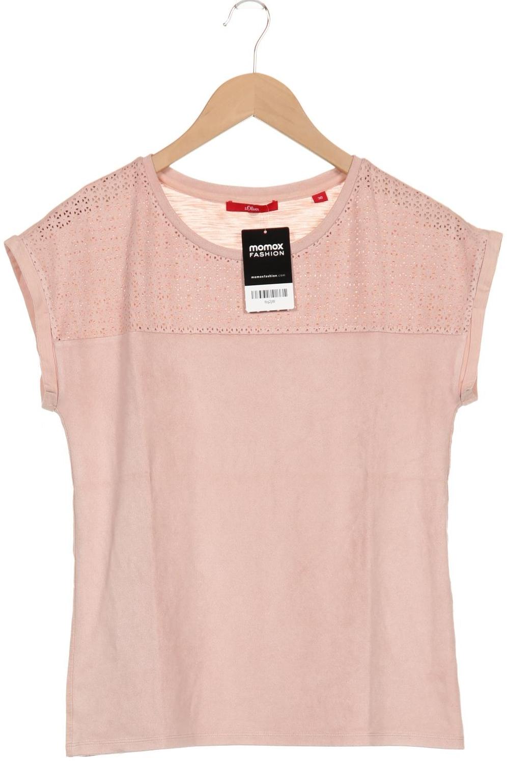 

s.Oliver Damen T-Shirt, pink, Gr. 36