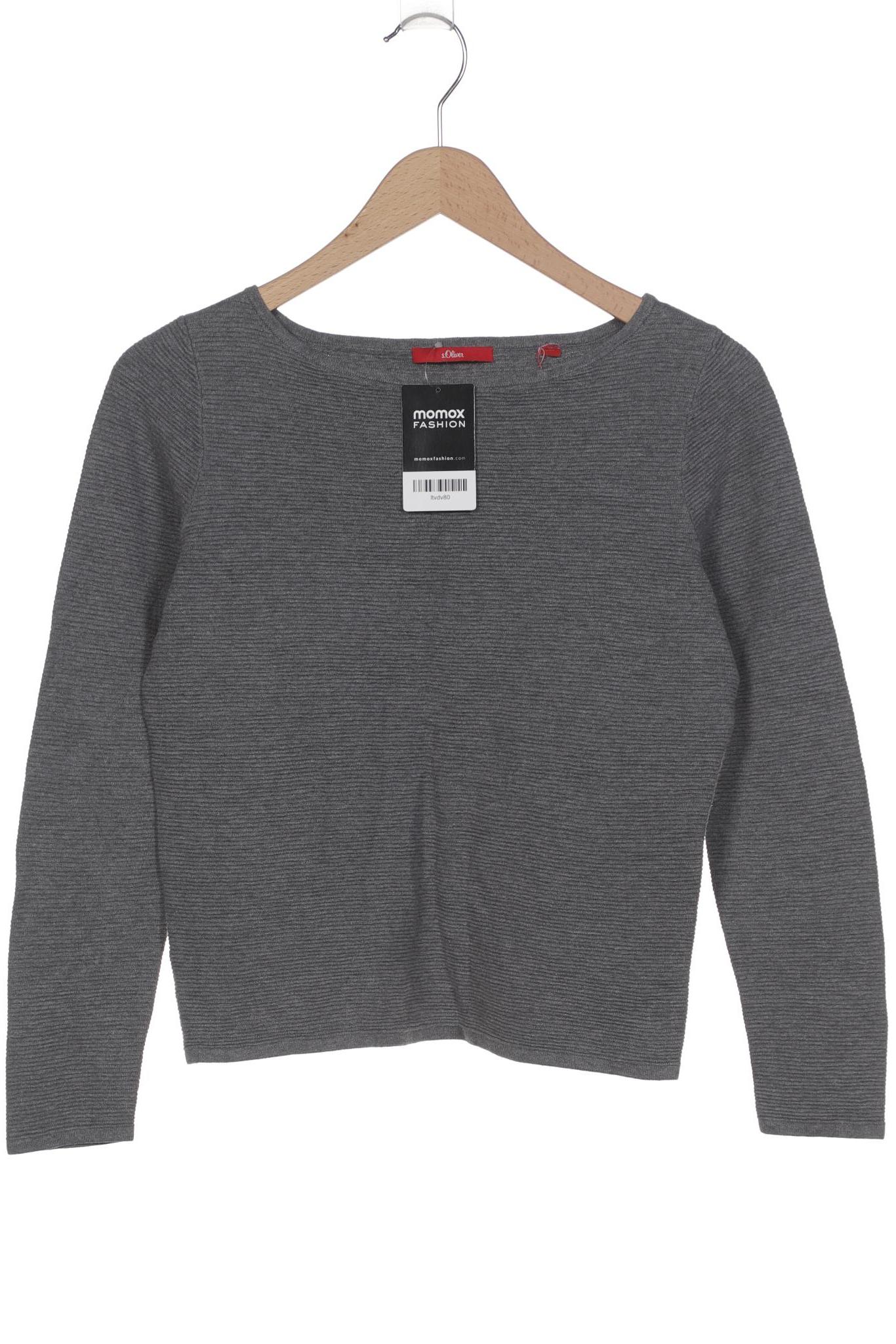 

s.Oliver Damen Pullover, grau, Gr. 38