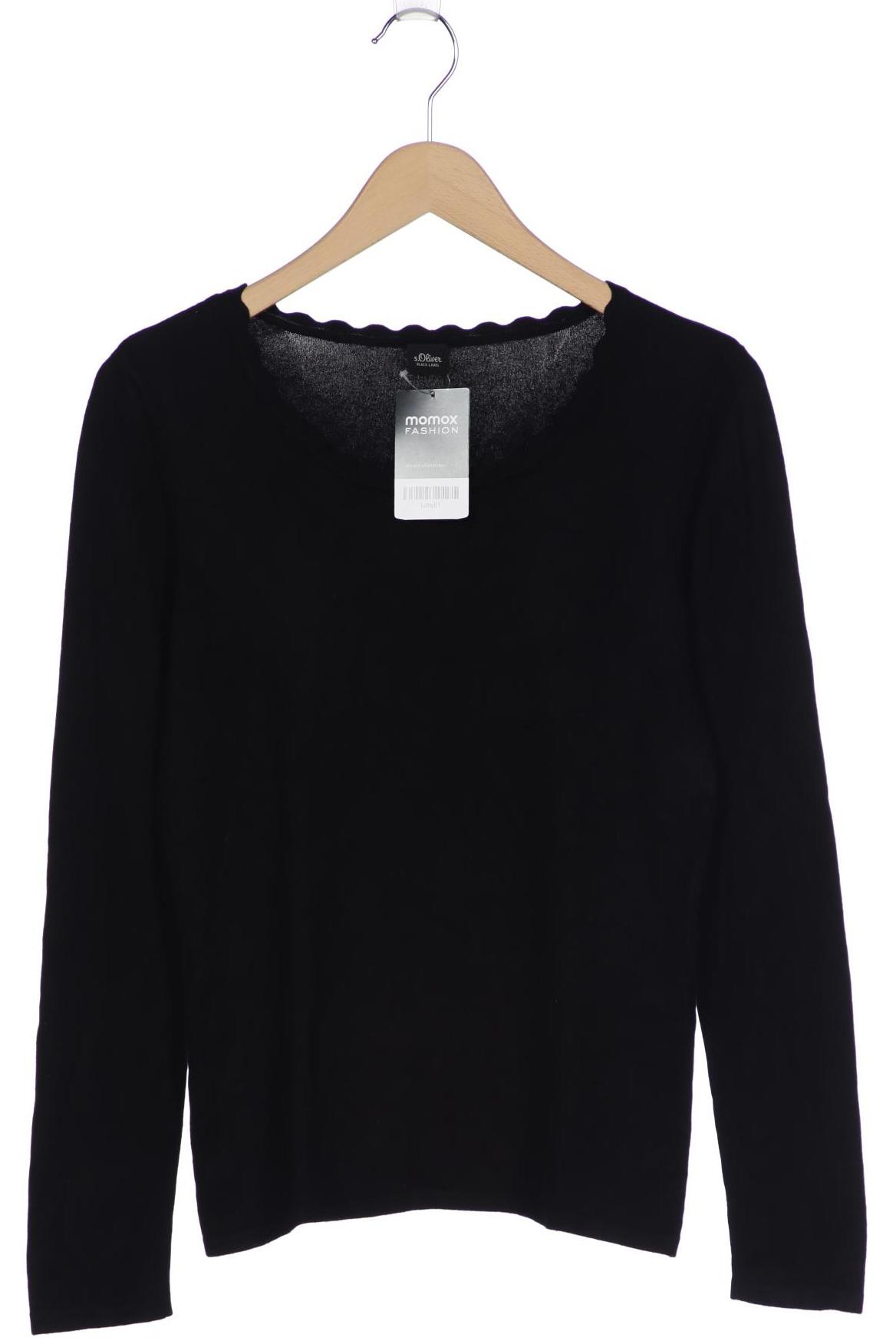 

s.Oliver Damen Pullover, schwarz