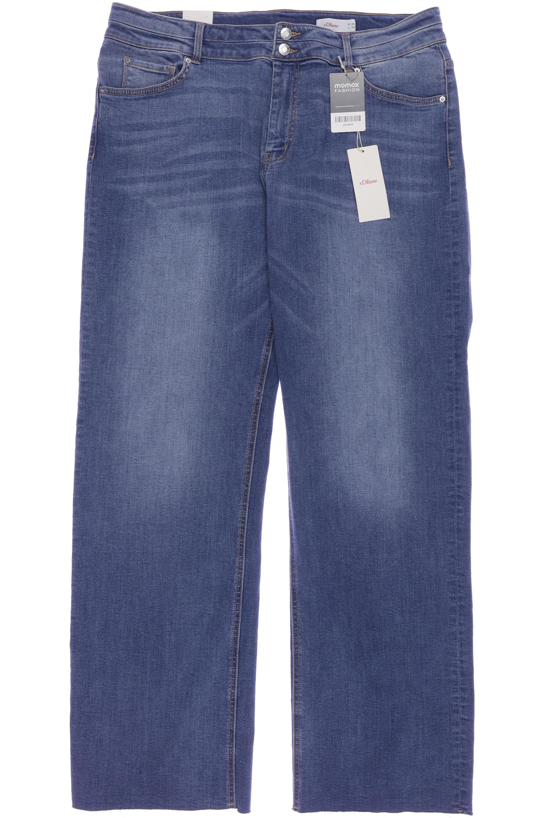 

s.Oliver Damen Jeans, blau, Gr. 48