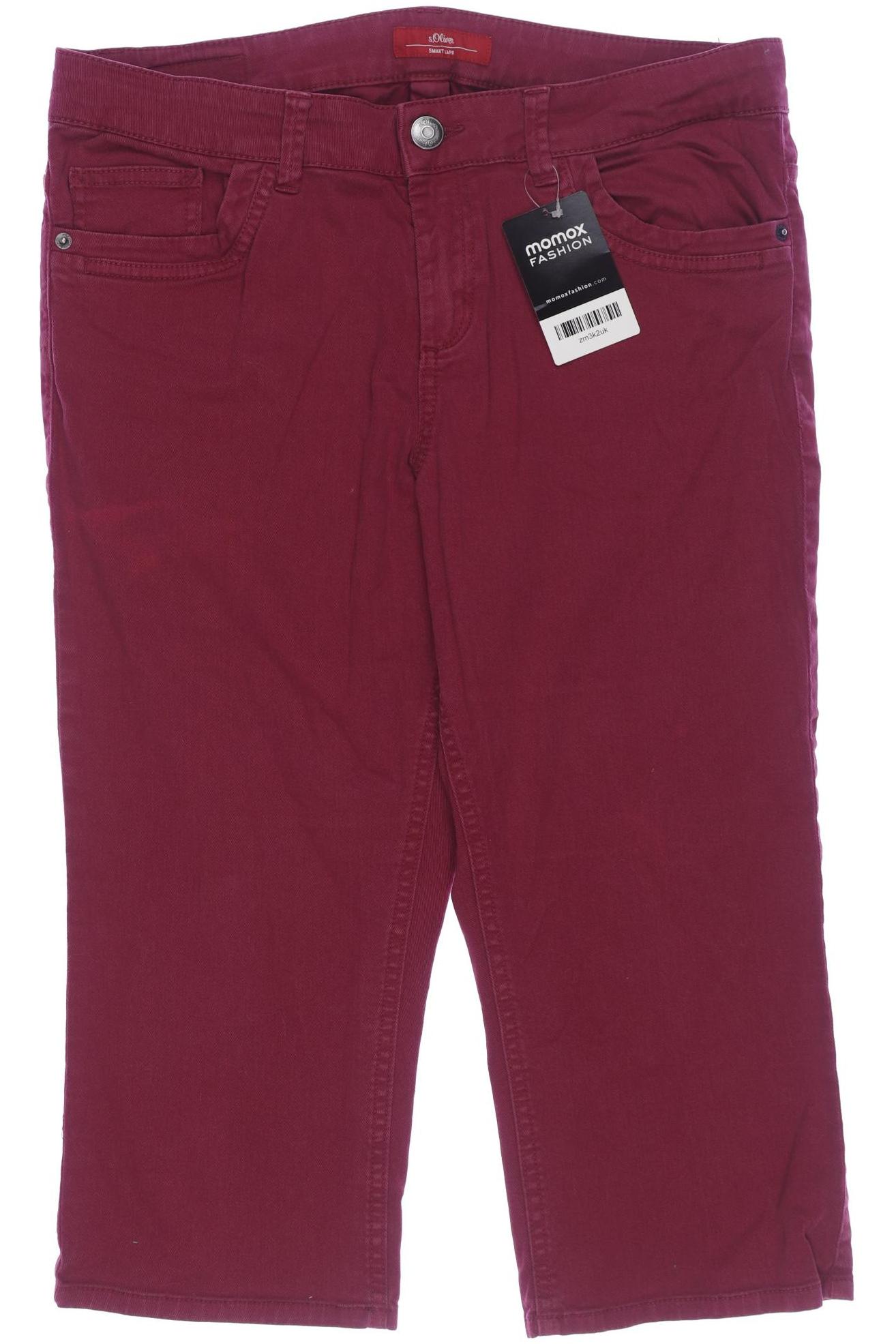 

s.Oliver Damen Jeans, bordeaux, Gr. 32