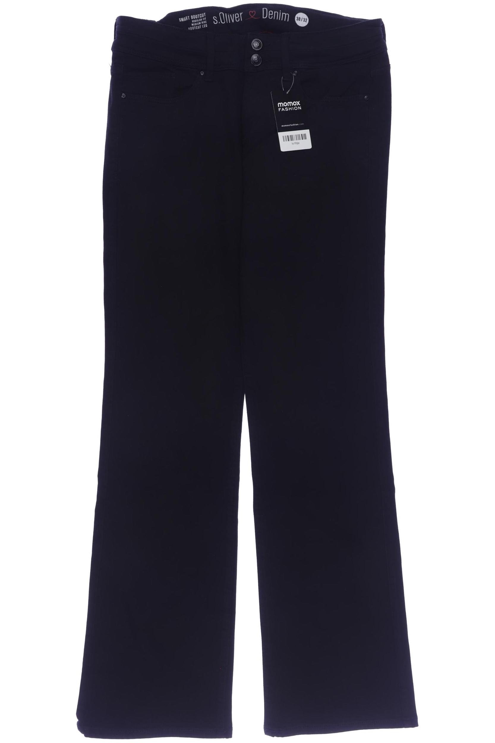 

s.Oliver Damen Jeans, schwarz, Gr. 38