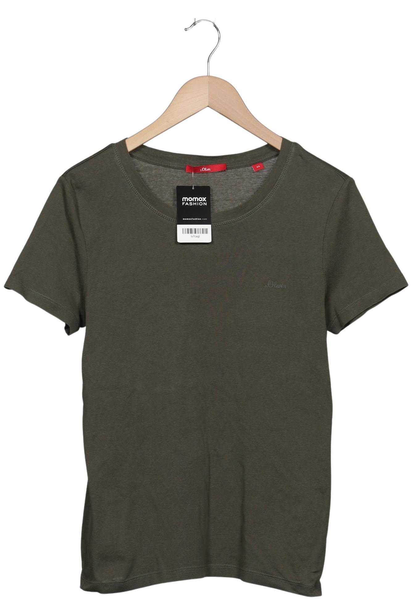 

s.Oliver Damen T-Shirt, grün, Gr. 44