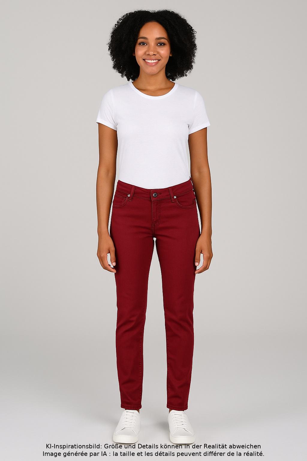 

s.Oliver Damen Jeans, rot, Gr. 31