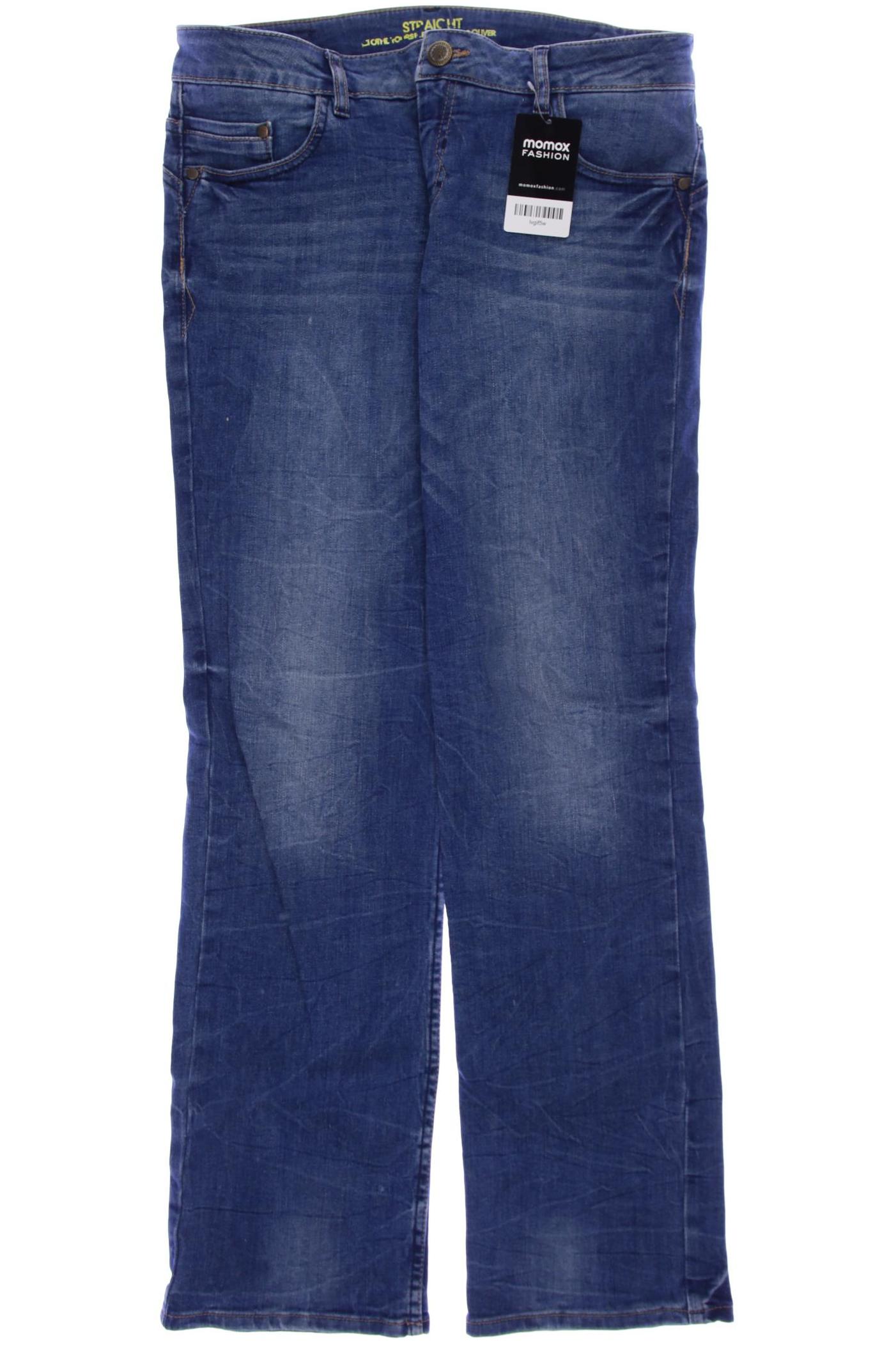 

s.Oliver Damen Jeans, blau