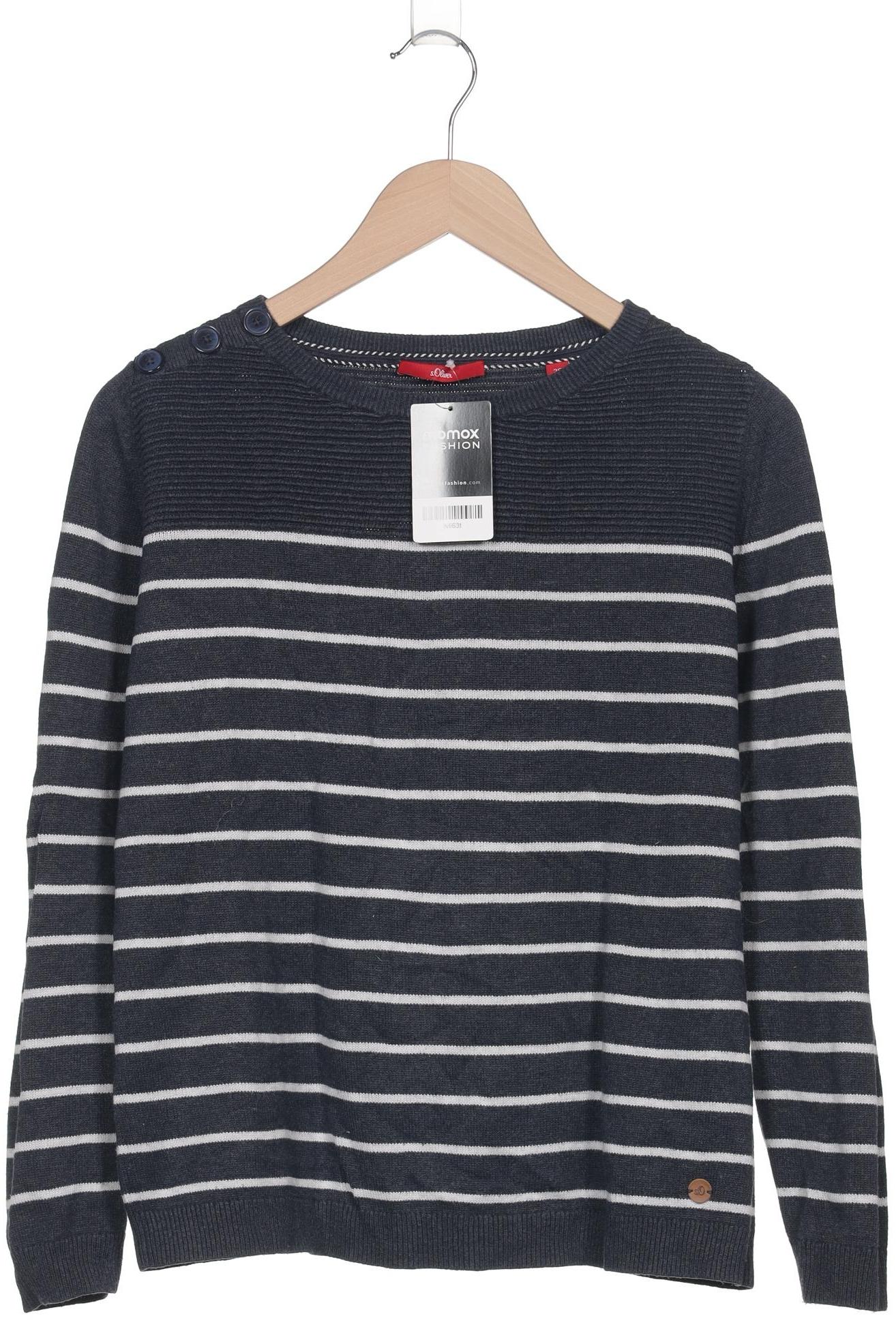 

s.Oliver Damen Pullover, marineblau, Gr. 38